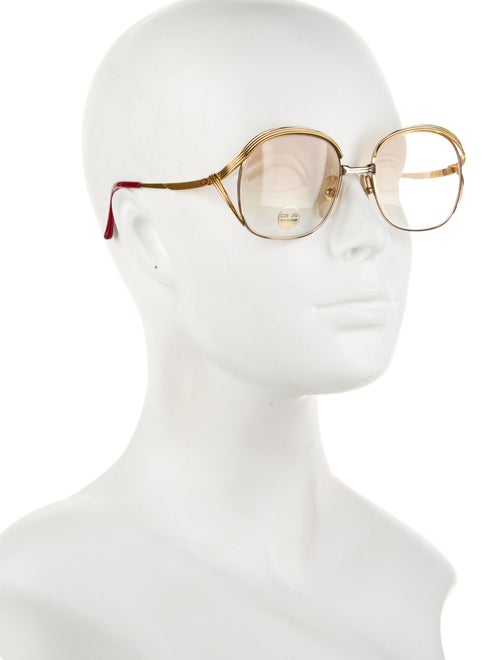 Christian Dior Round Tinted Sunglasses