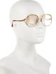Christian Dior Round Tinted Sunglasses