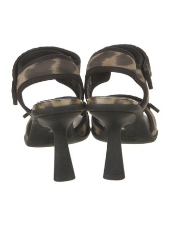 Christian Dior Animal Print Sandals