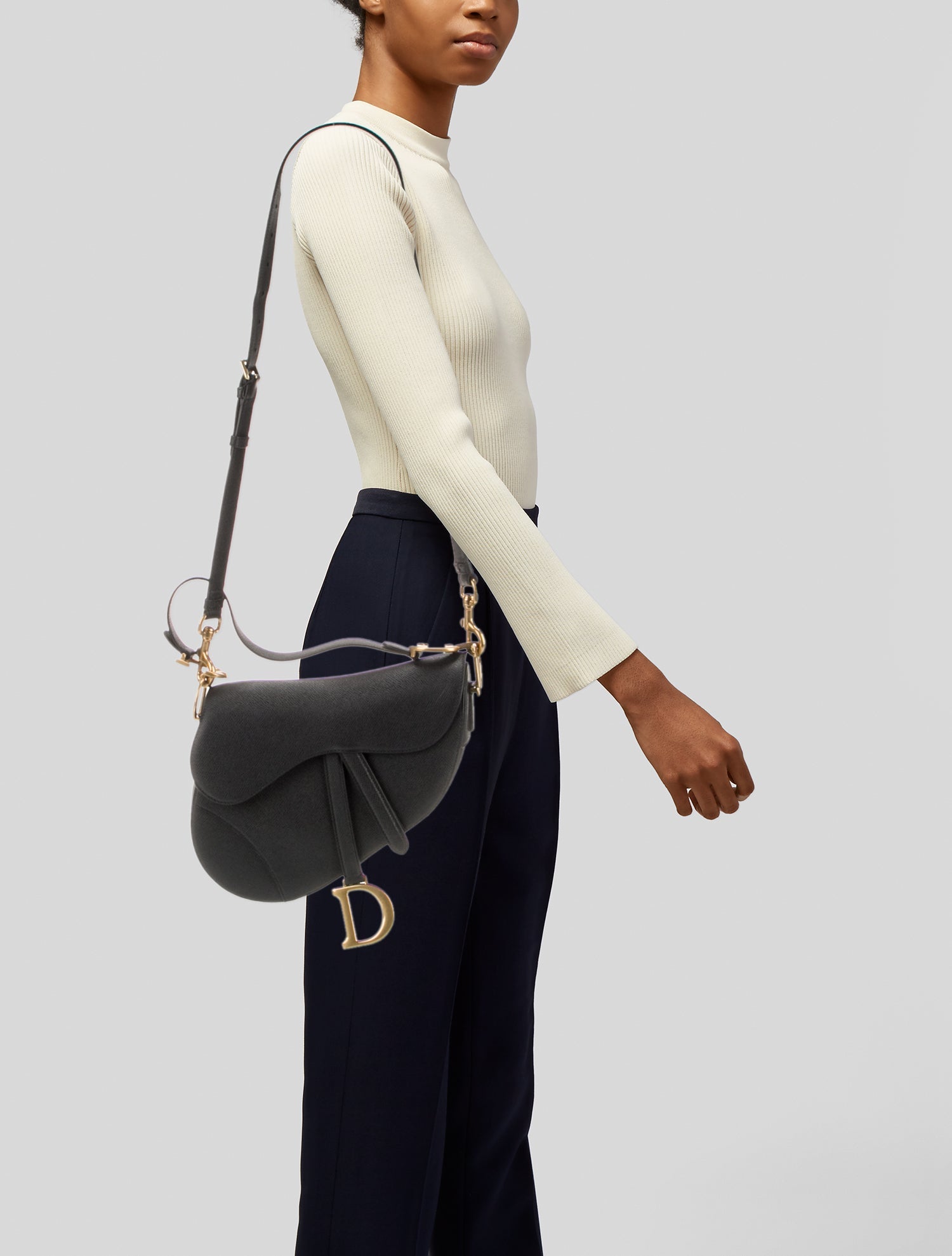 Christian Dior Leather Saddle 2022