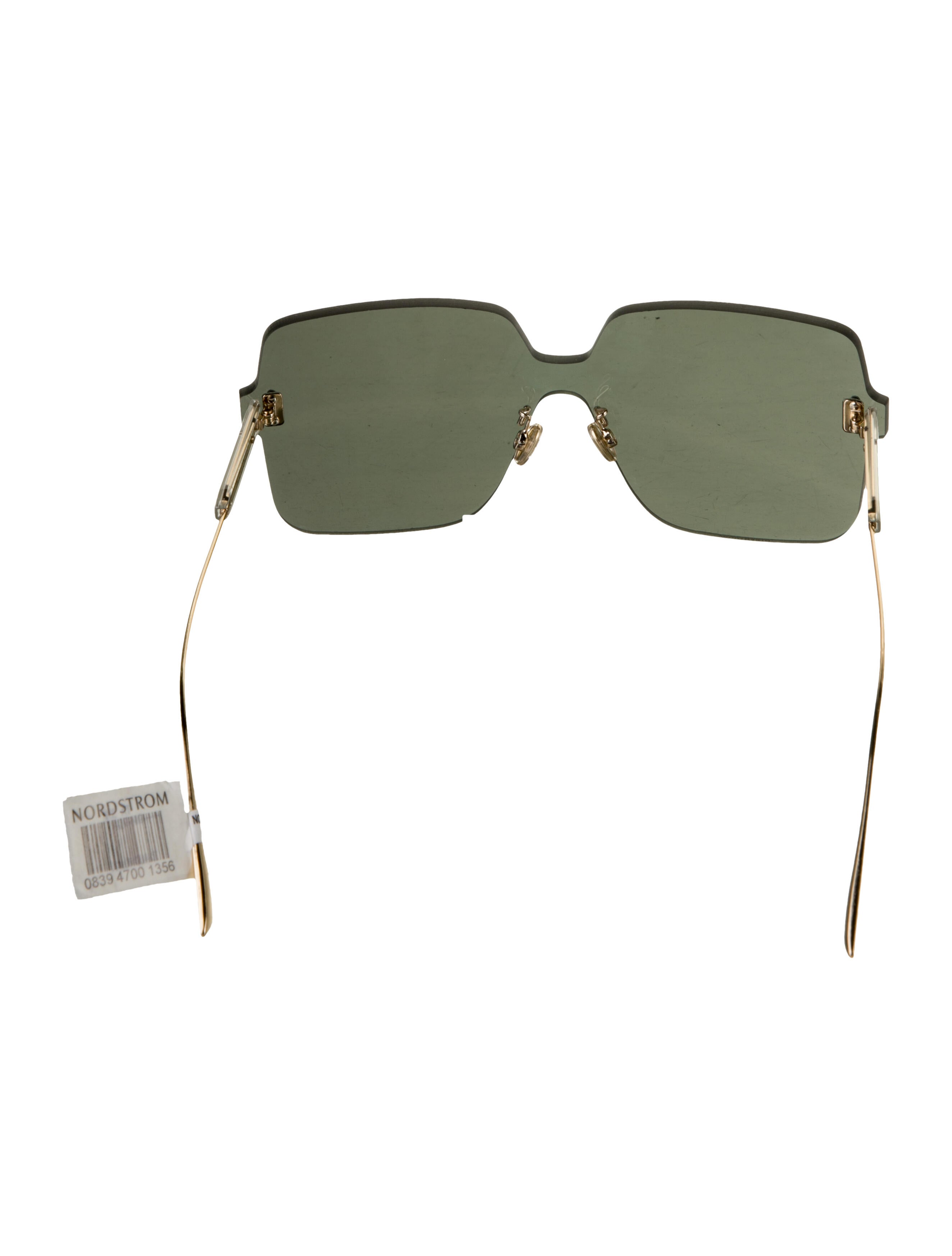 Christian Dior Square Tinted Sunglasses