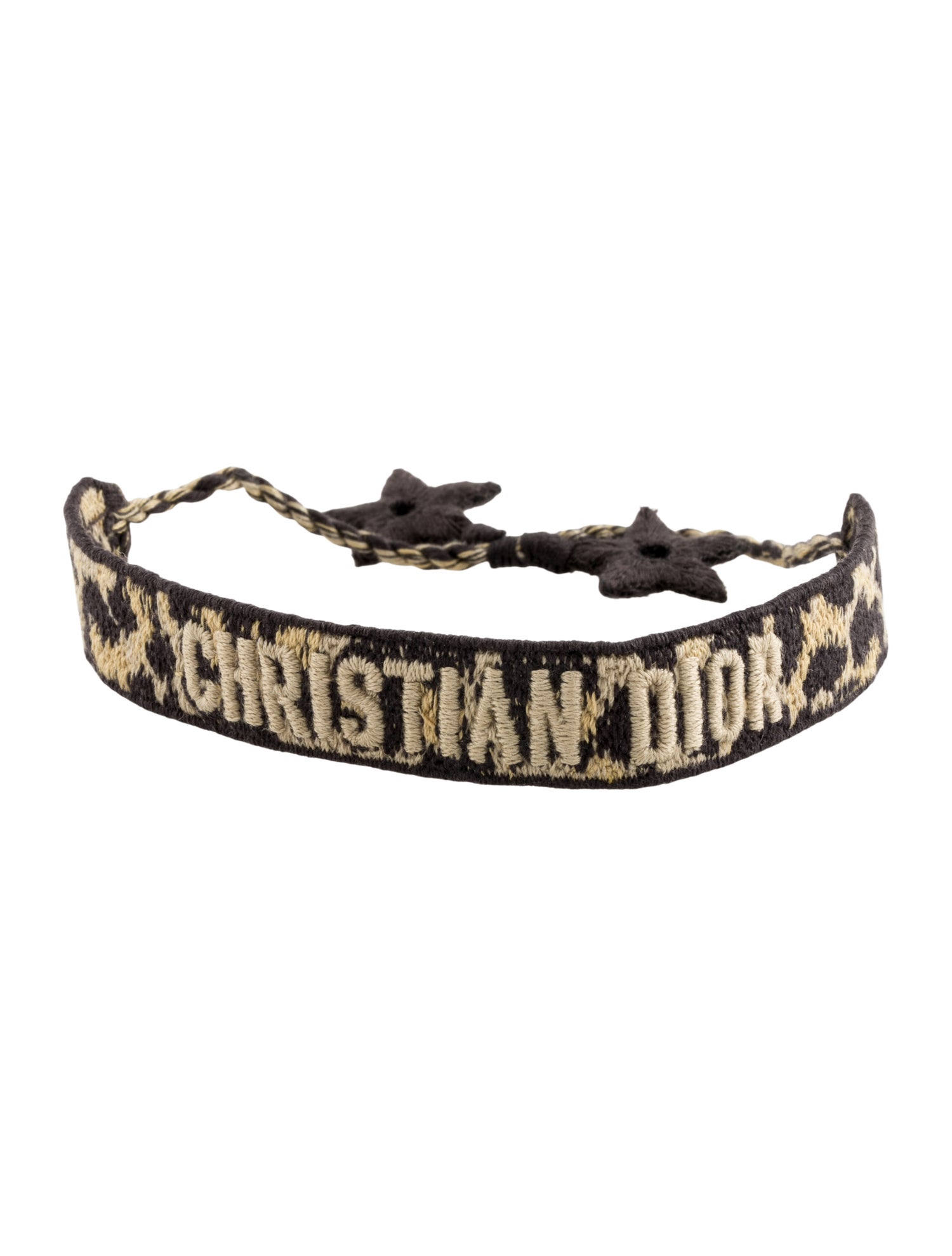 Christian Dior Woven Star Friendship Bracelet
