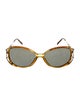 Christian Dior Oversize Tinted Sunglasses
