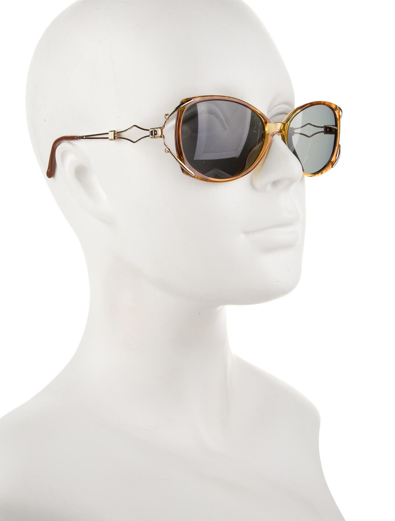 Christian Dior Oversize Tinted Sunglasses