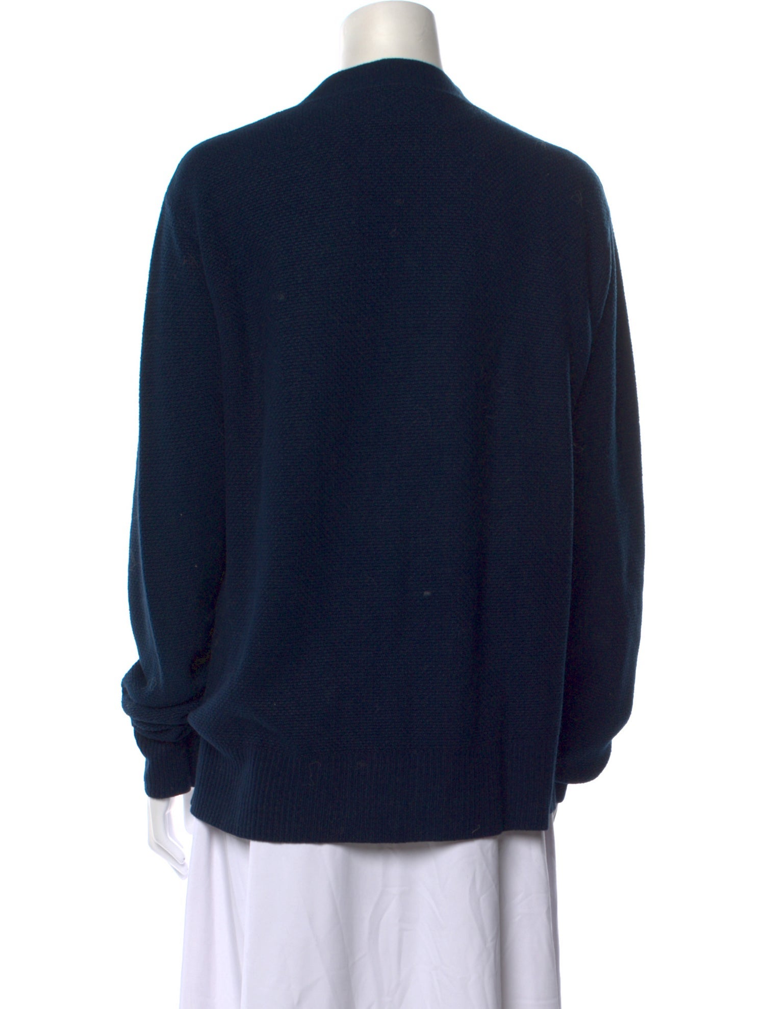 Christian Dior V-Neck Long Sleeve Cardigan