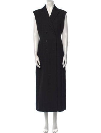 Christian Dior Virgin Wool Long Dress