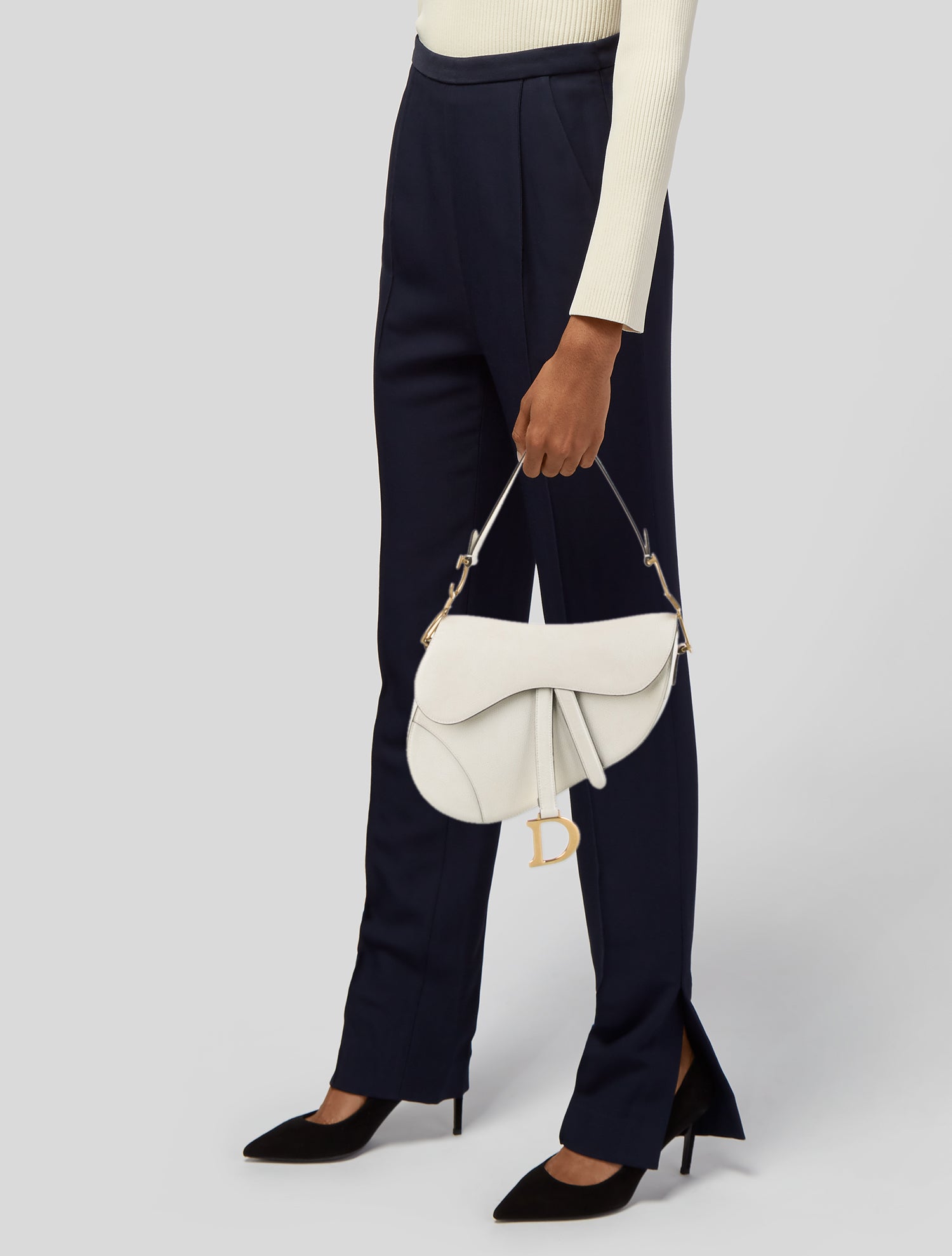 Christian Dior Leather Saddle