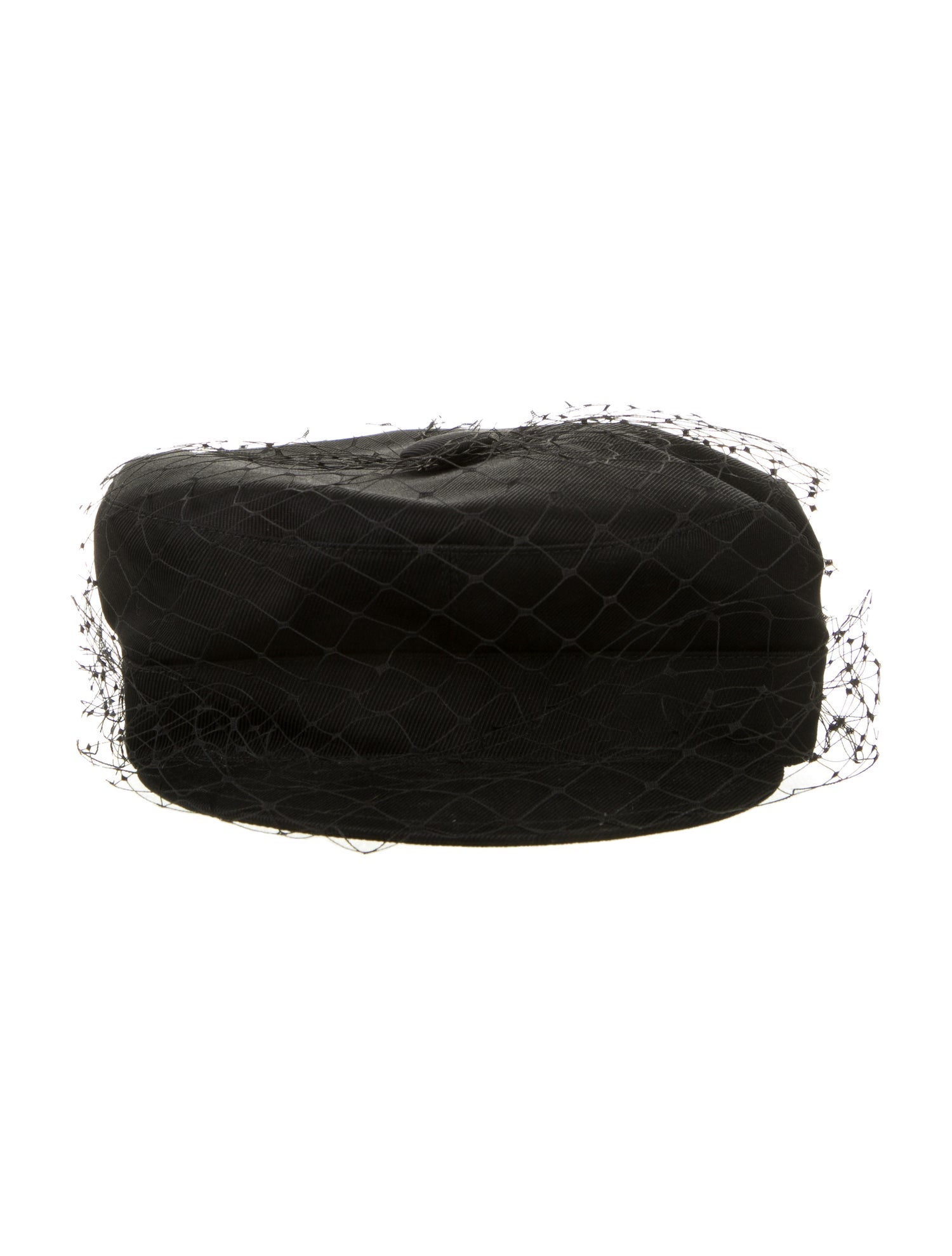 Christian Dior Arty Veil Newsboy Cap
