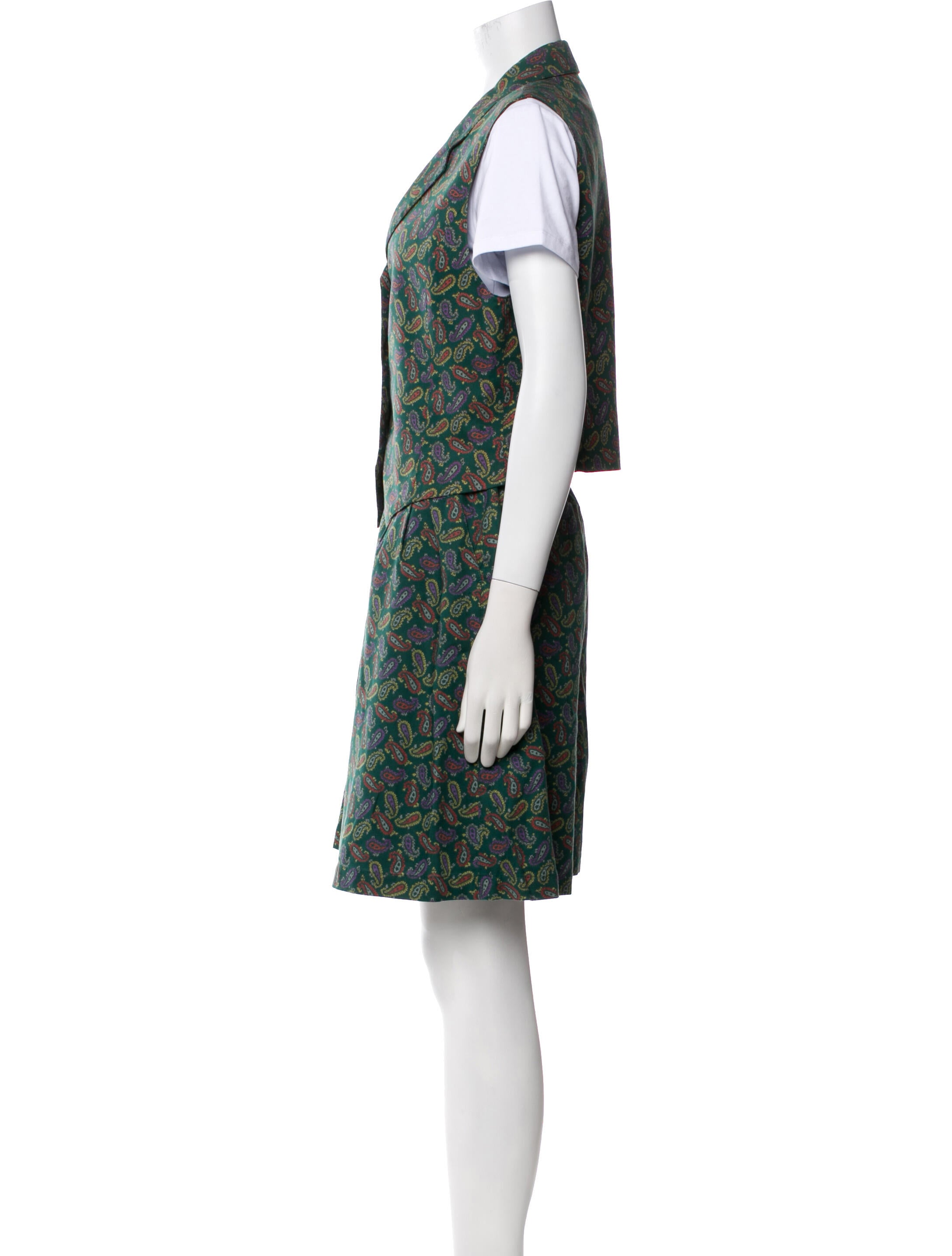 Christian Dior Printed Short Set