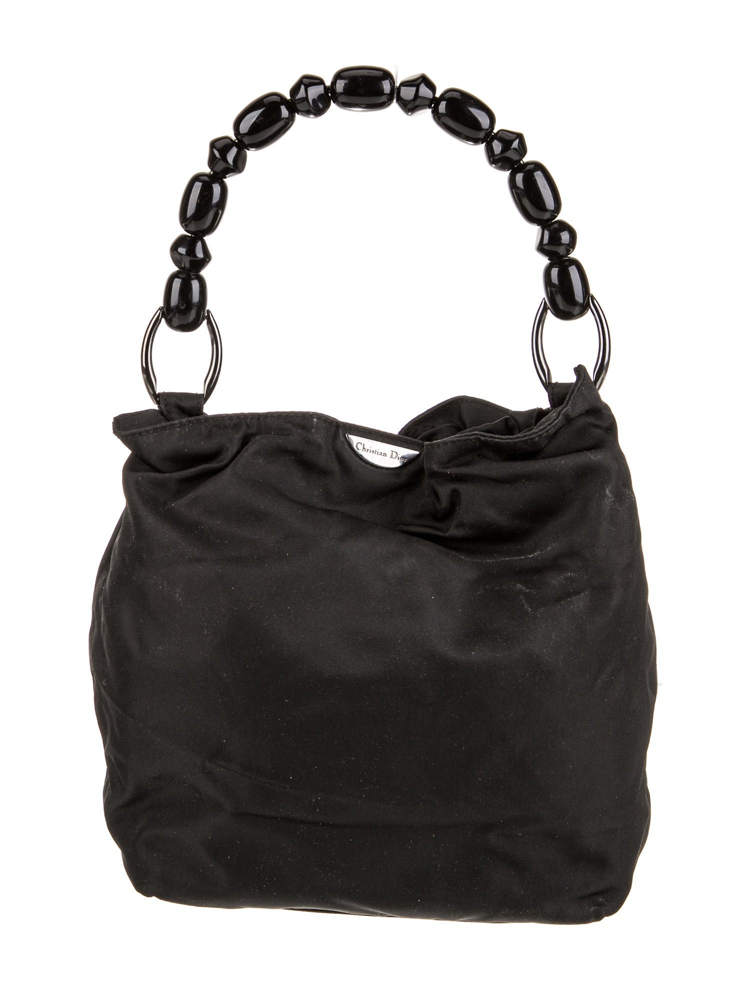 Christian Dior Nylon Top Handle Bag