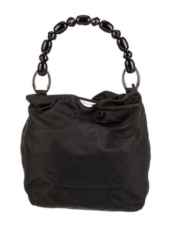 Christian Dior Nylon Top Handle Bag