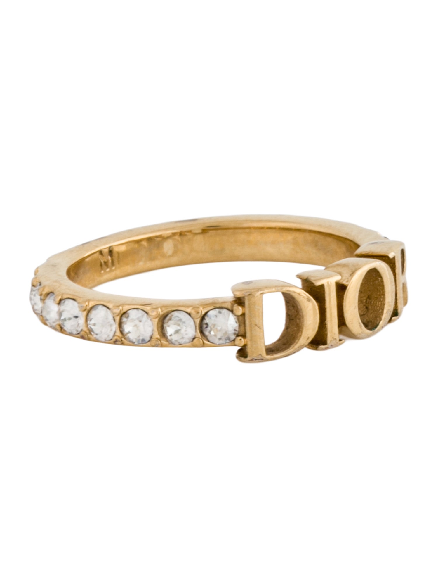 Christian Dior Crystal Dior(r)evolution Band Ring