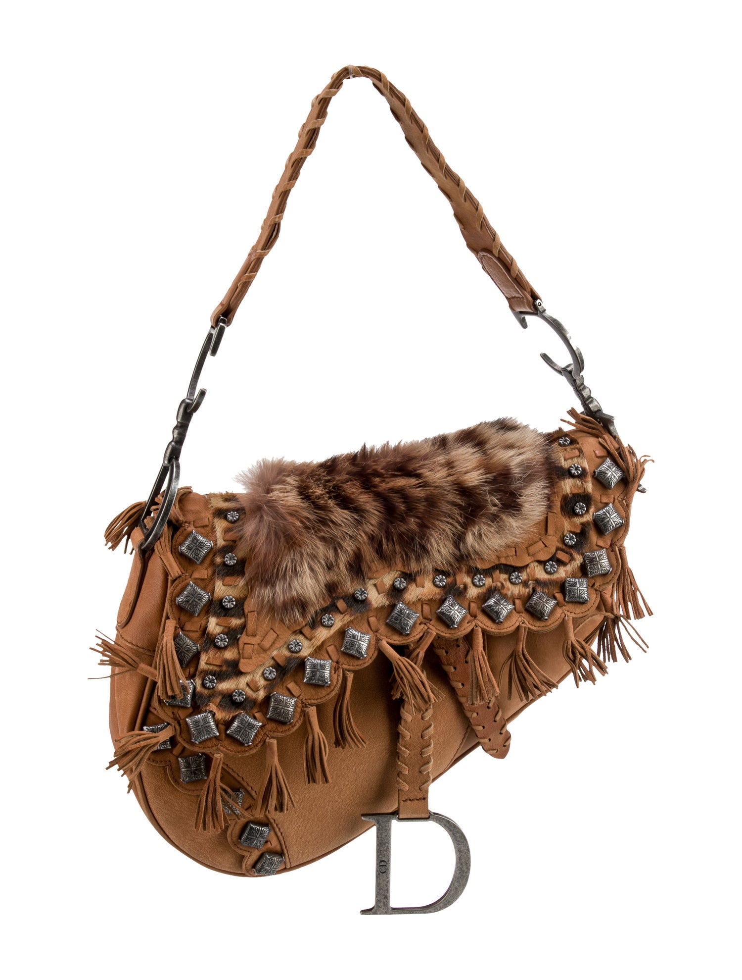 Christian Dior Suede Vintage Saddle Vintage