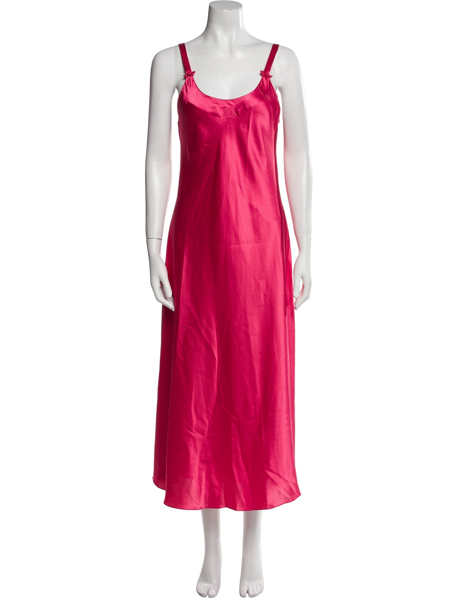 Christian Dior Scoop Neck Long Dress