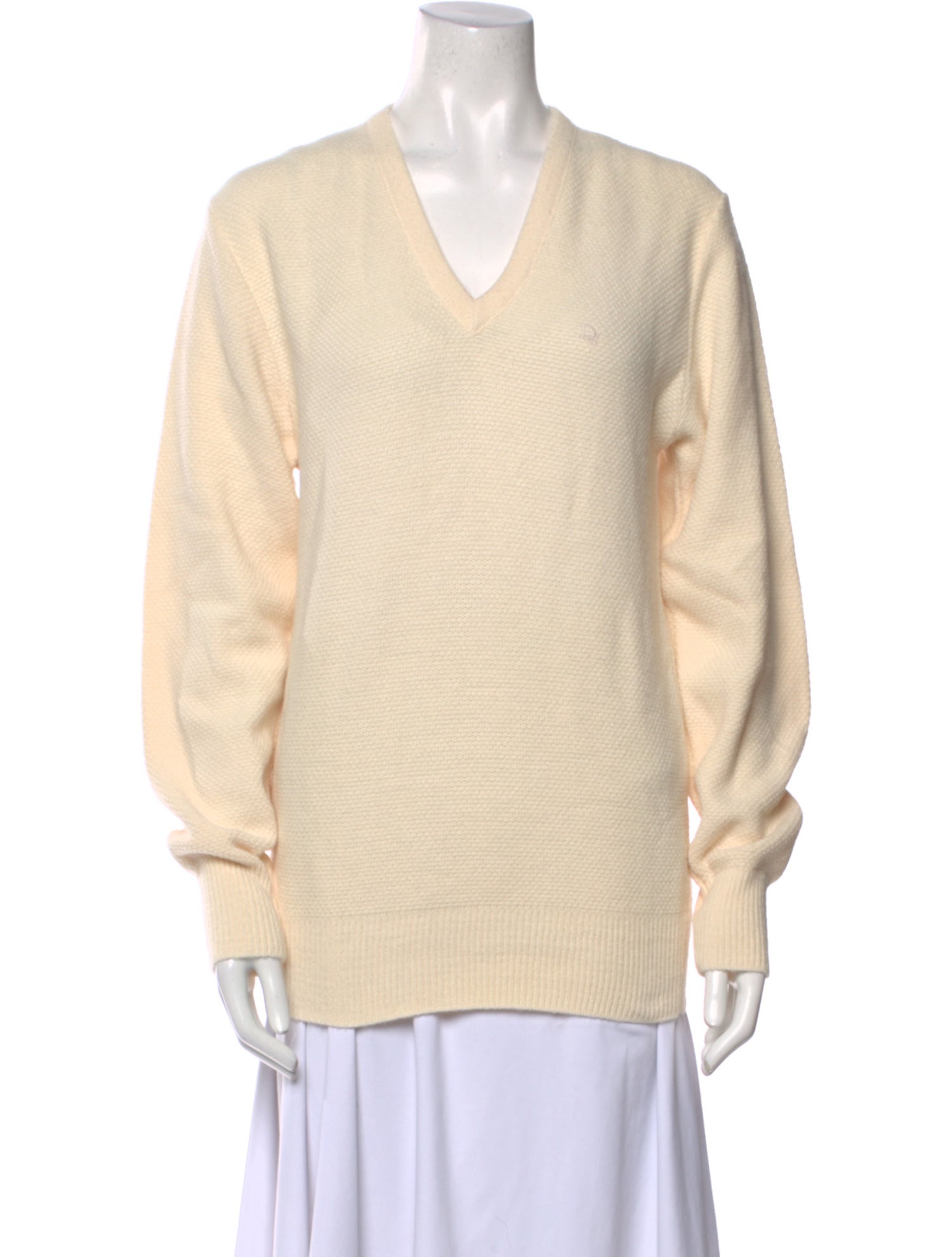 Christian Dior V-Neck Sweater