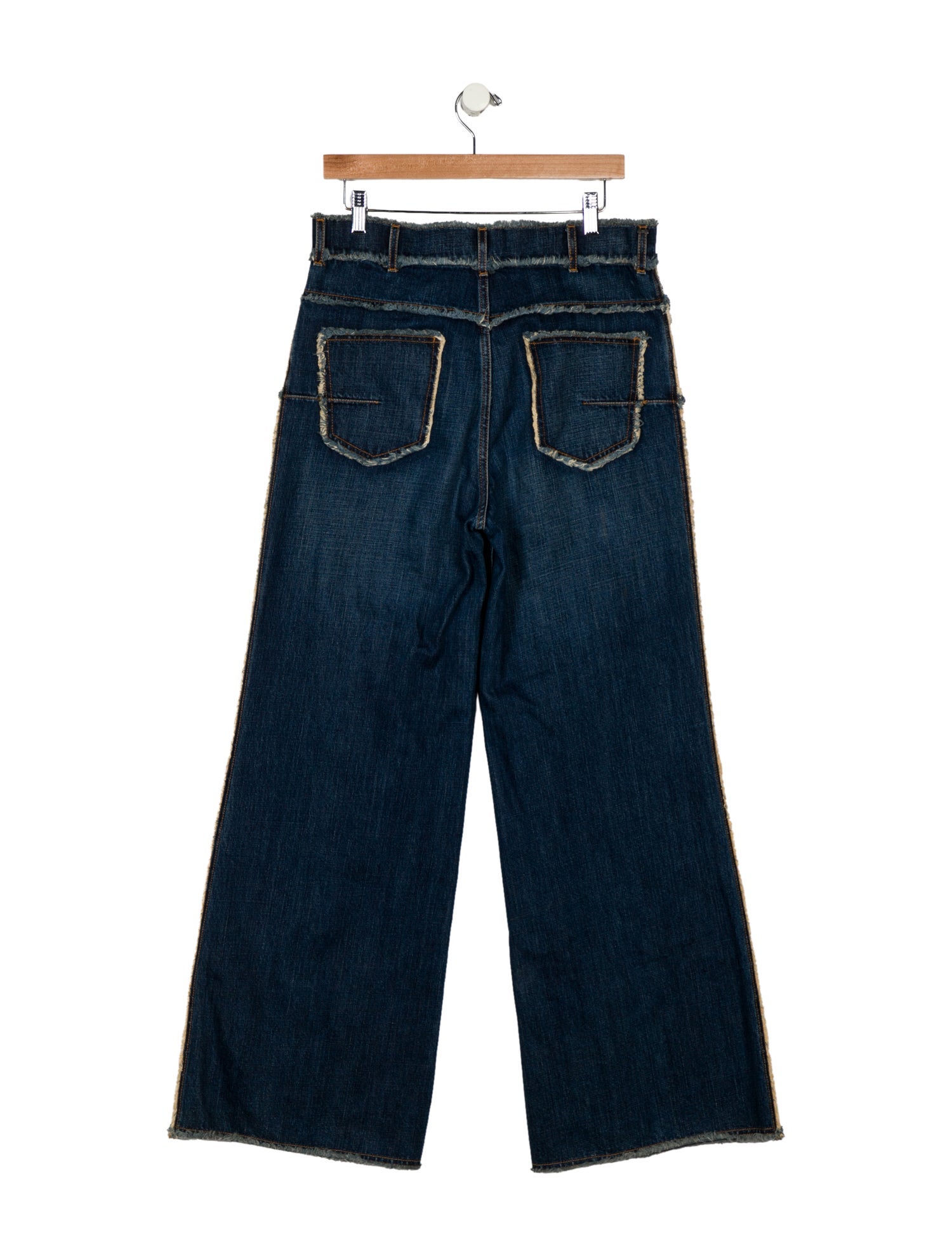 Christian Dior High-Rise Wide Leg Jeans