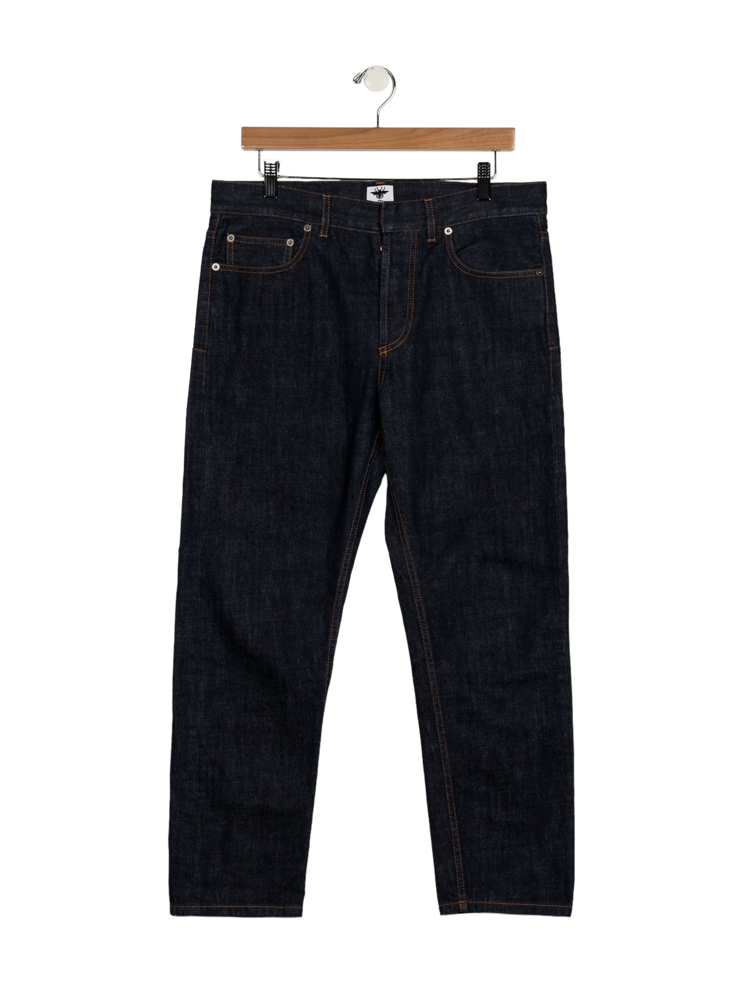 Christian Dior Mid-Rise Straight Leg Jeans