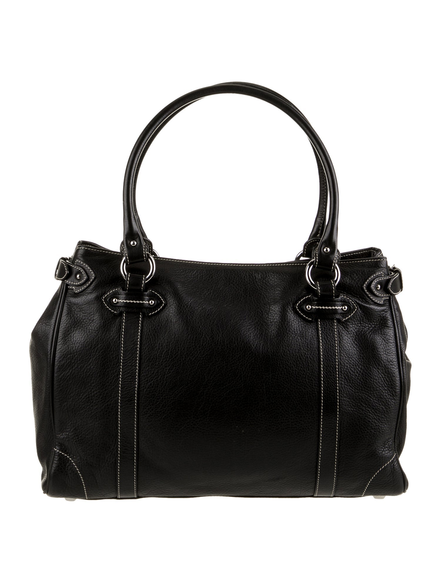 Christian Dior Leather Tote Medium - Black Totes, Handbags