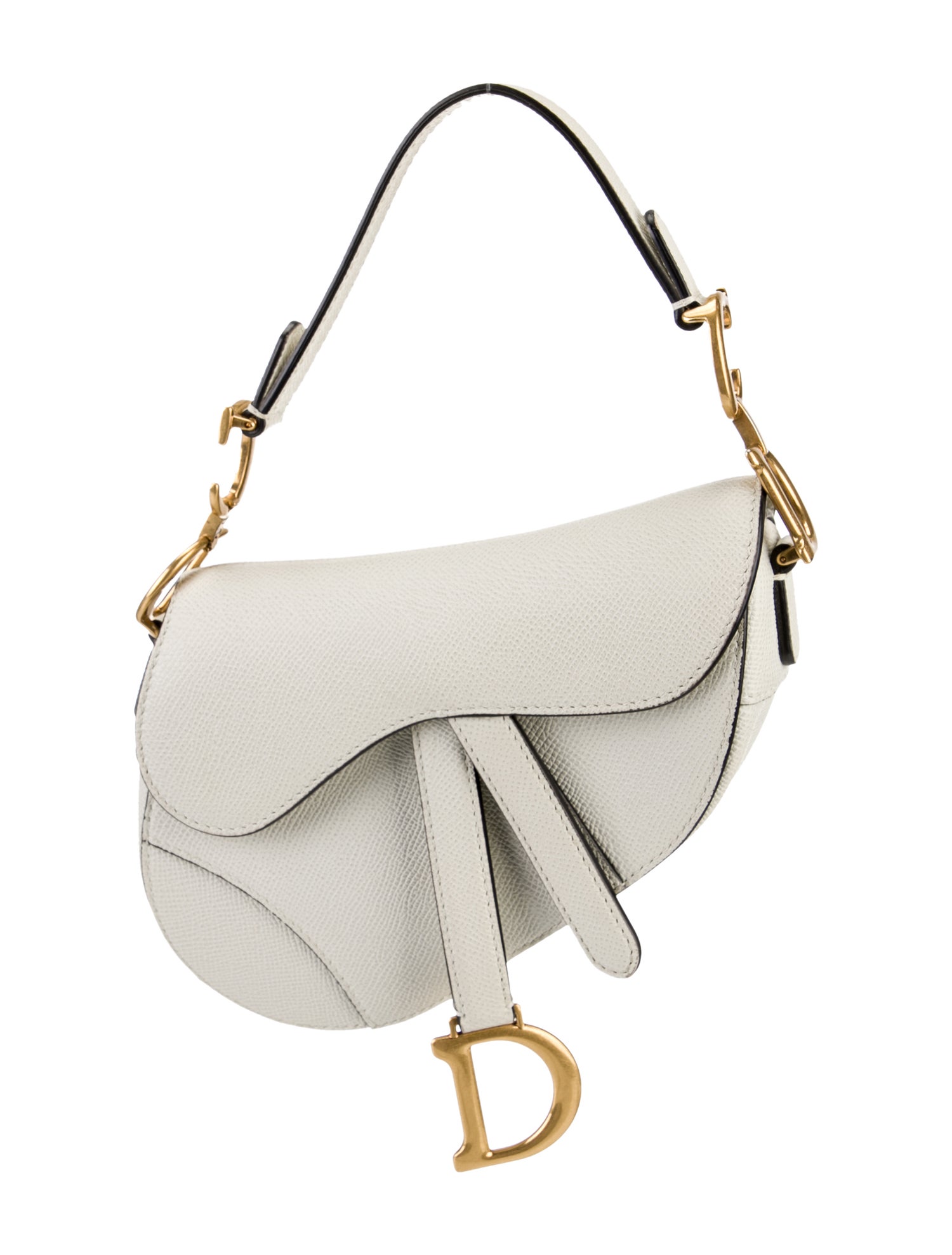 Christian Dior Leather Saddle Mini