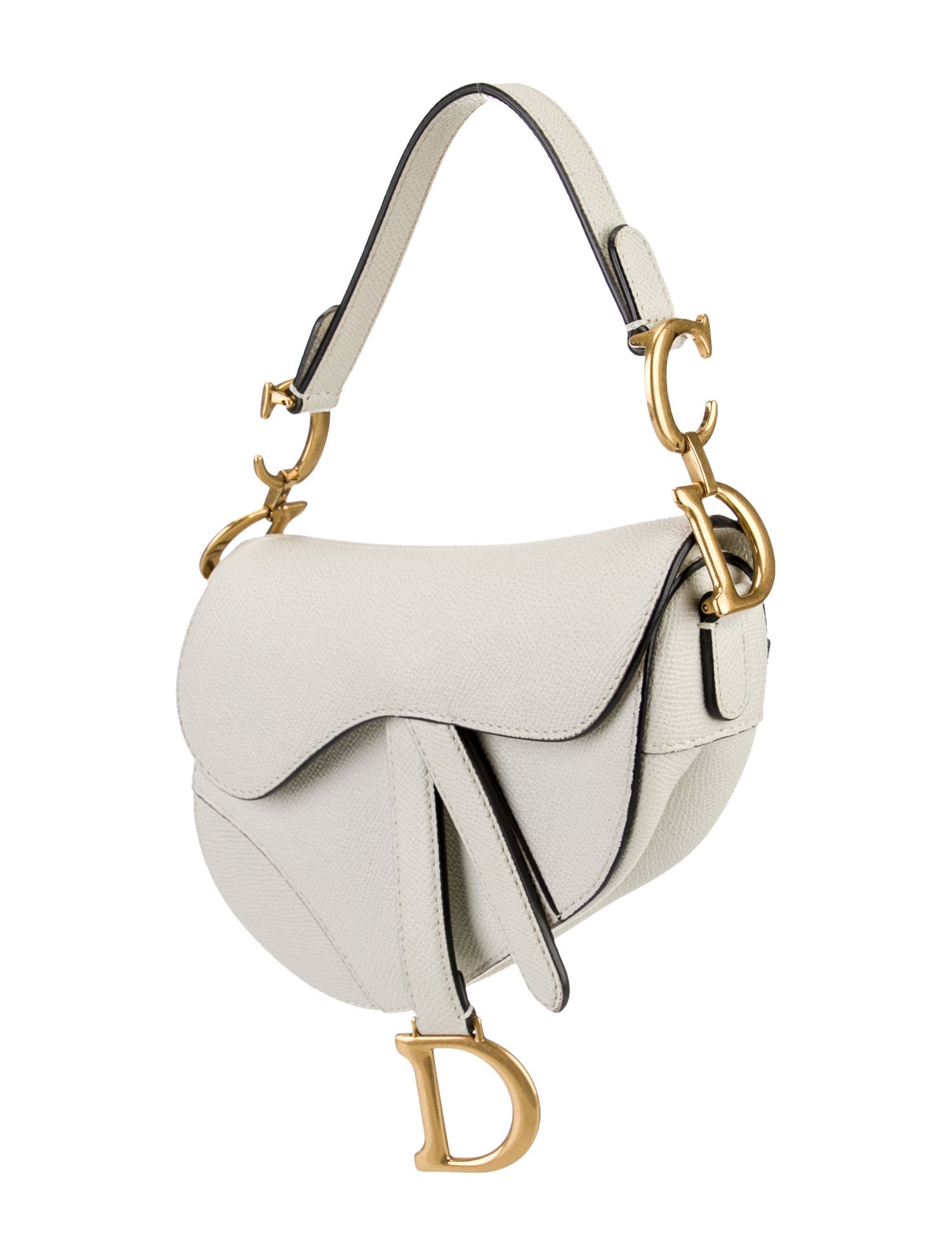 Christian Dior Leather Saddle Mini