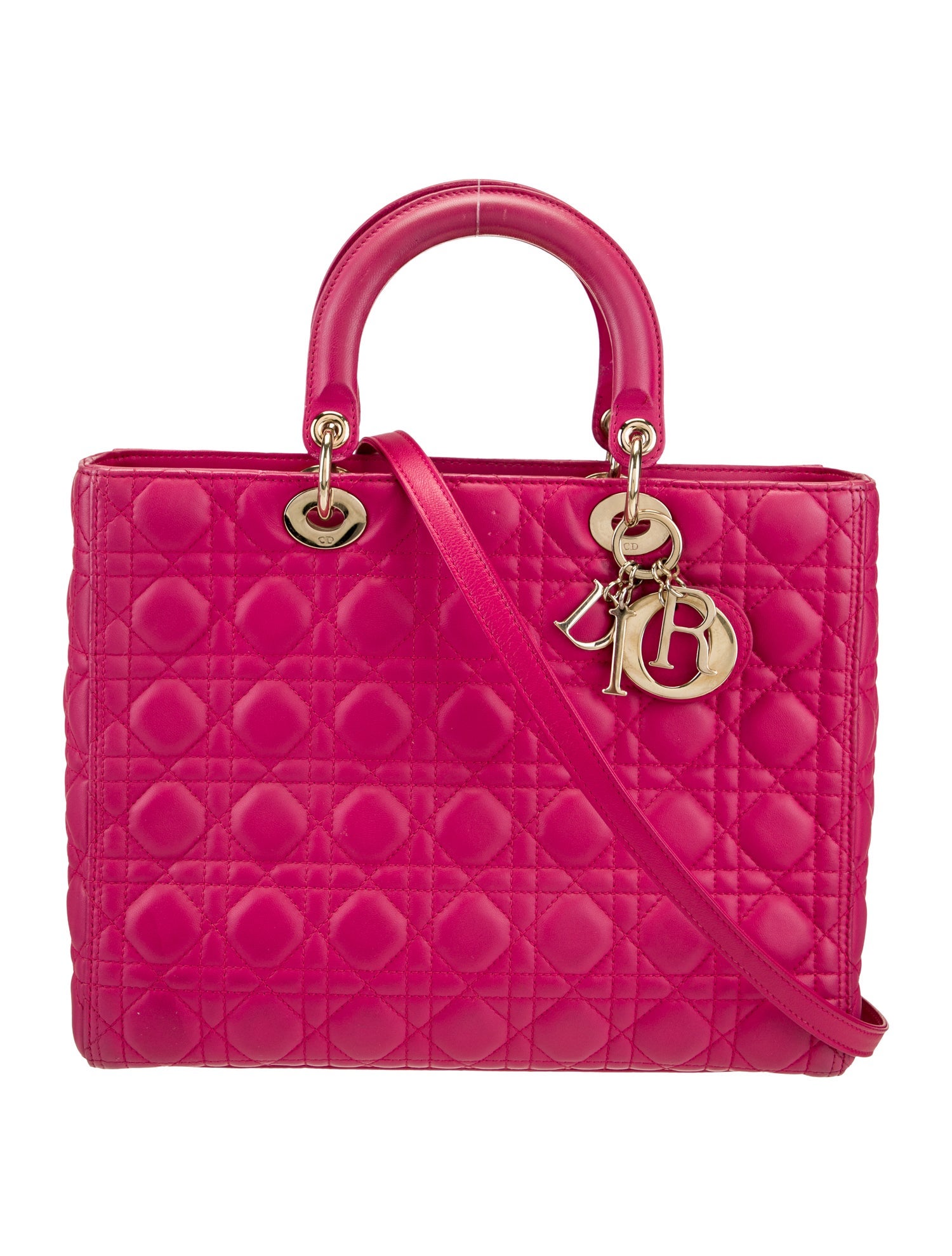 Christian Dior Cannage Lady Dior Large