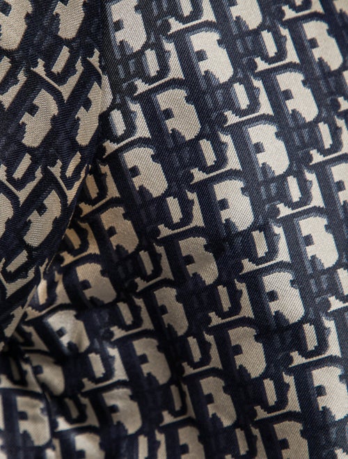 Christian Dior Silk Printed Button-Up Top