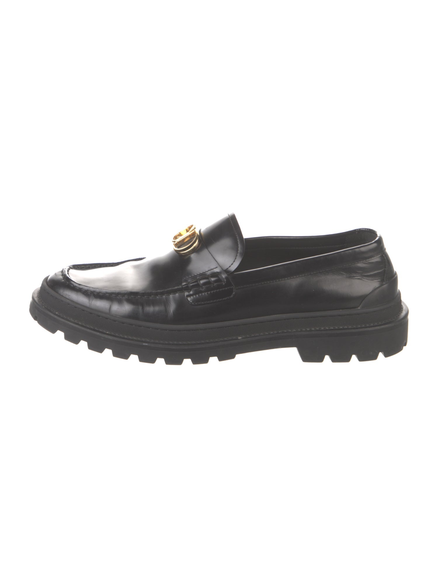 Christian Dior Leather Loafers