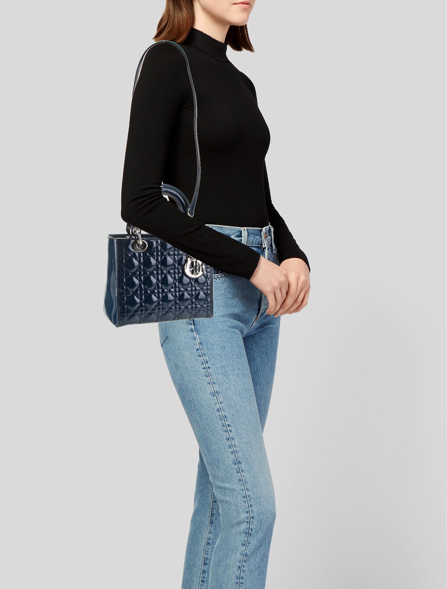 Christian Dior Cannage Lady Dior Medium