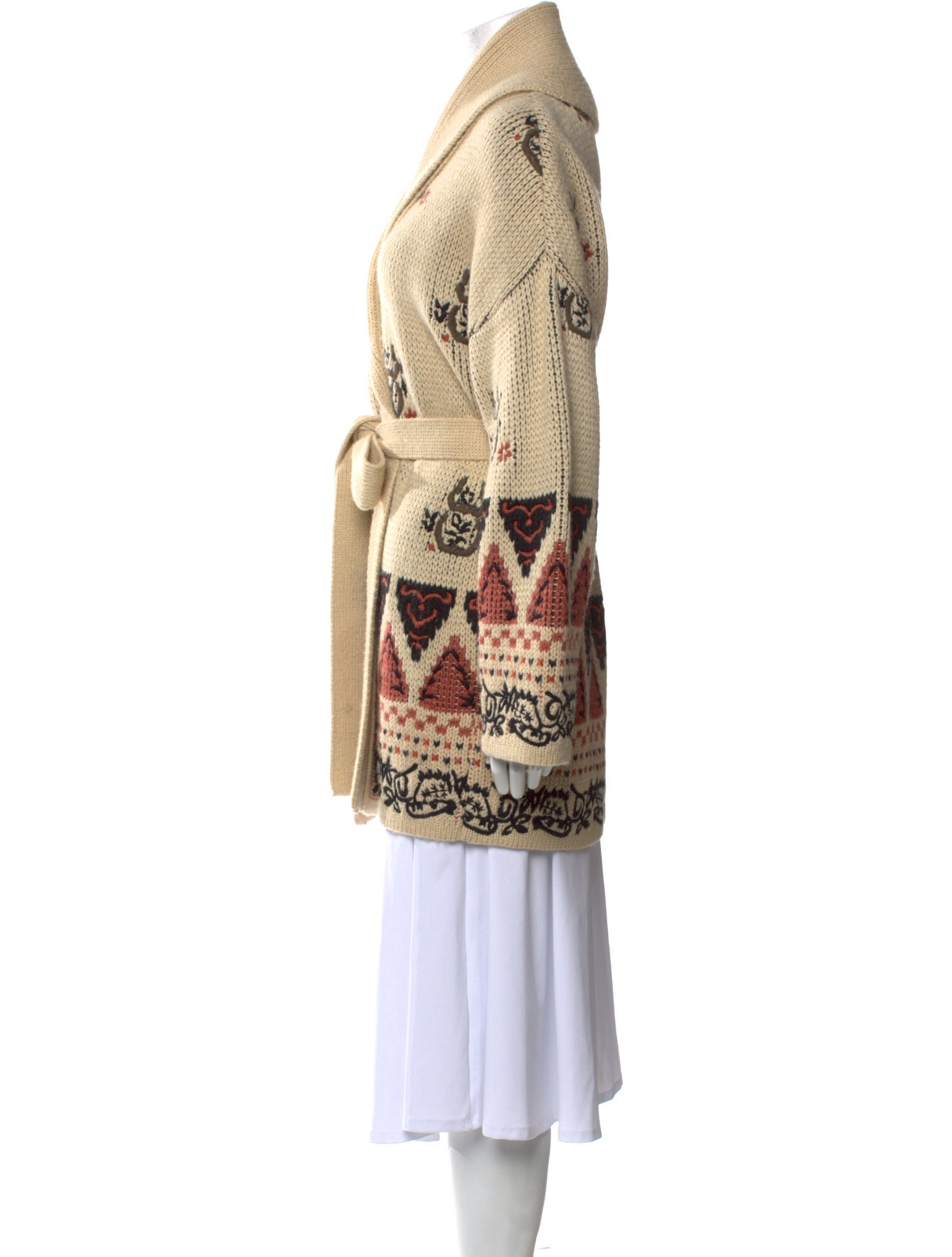 Christian Dior Virgin Wool Printed Sweater