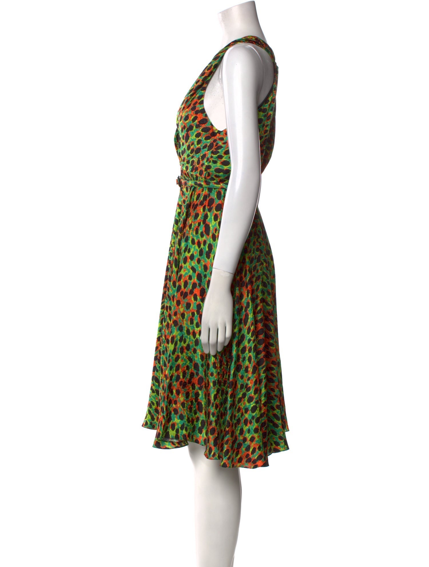 Christian Dior Silk Knee-Length Dress