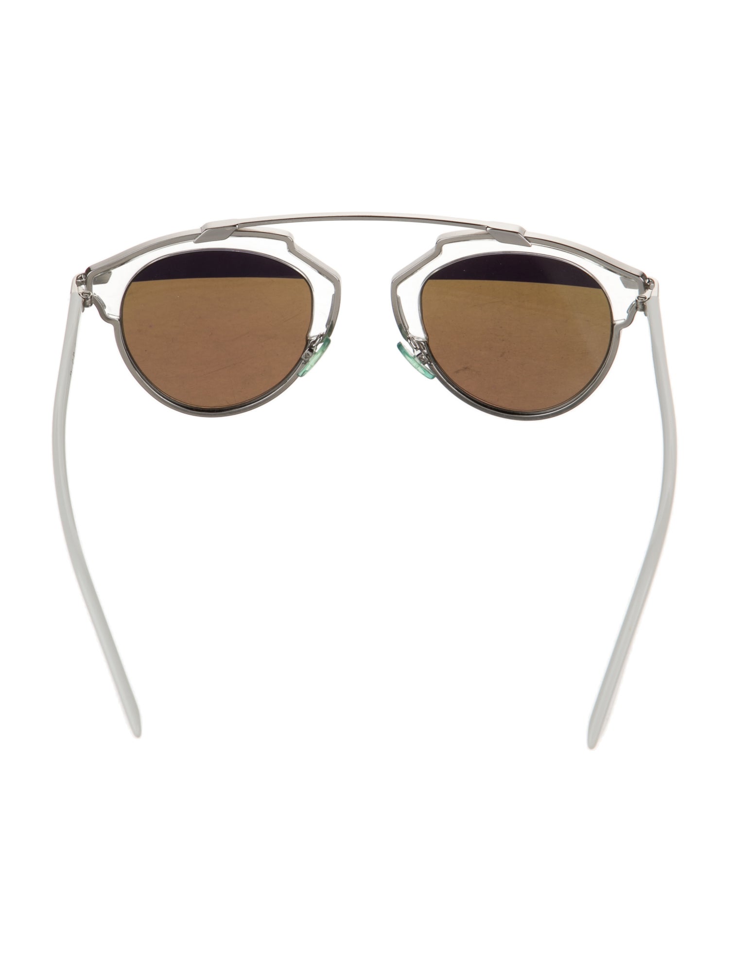 Christian Dior Round Mirrored Sunglasses