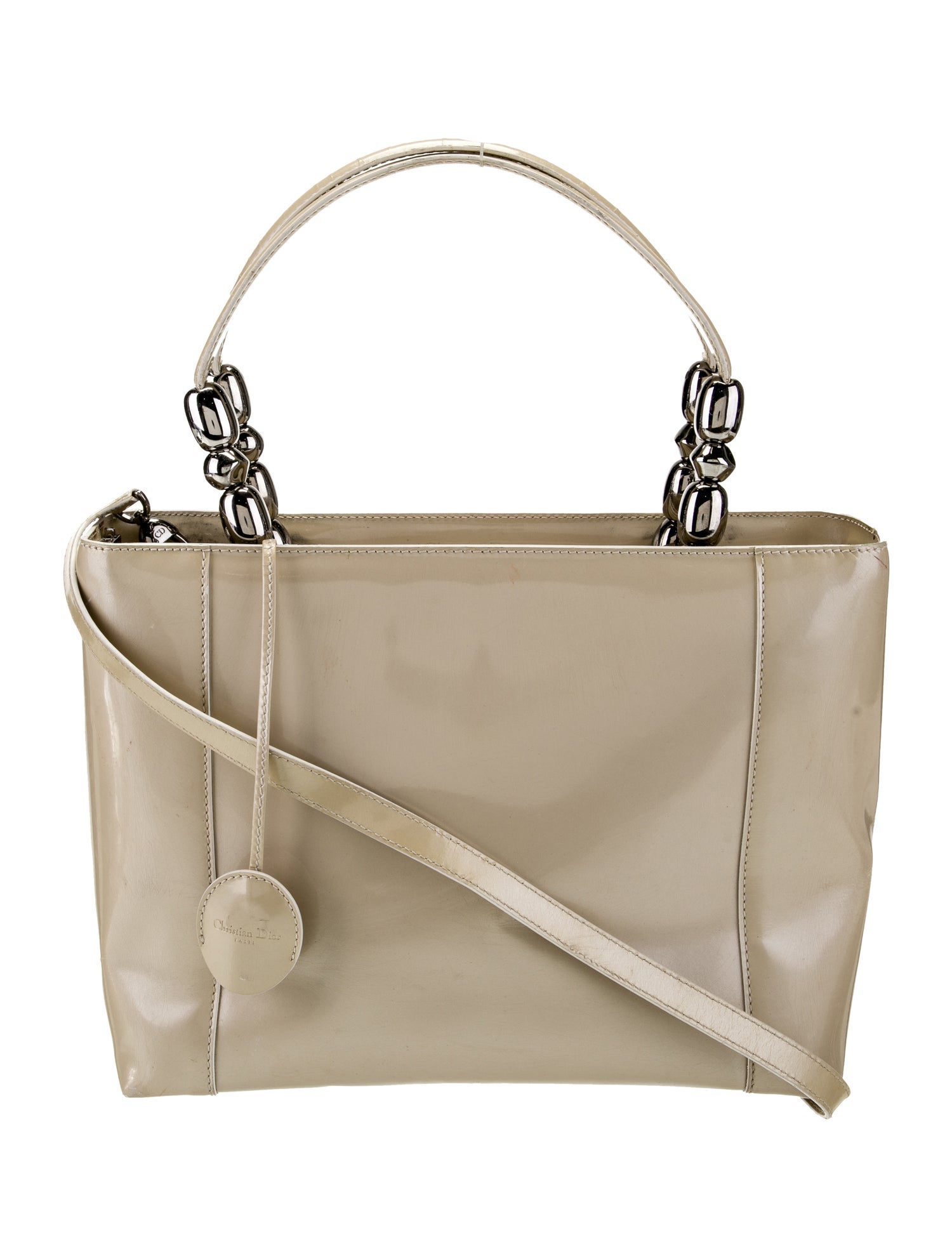 Christian Dior Patent Leather Malice Medium Vintage