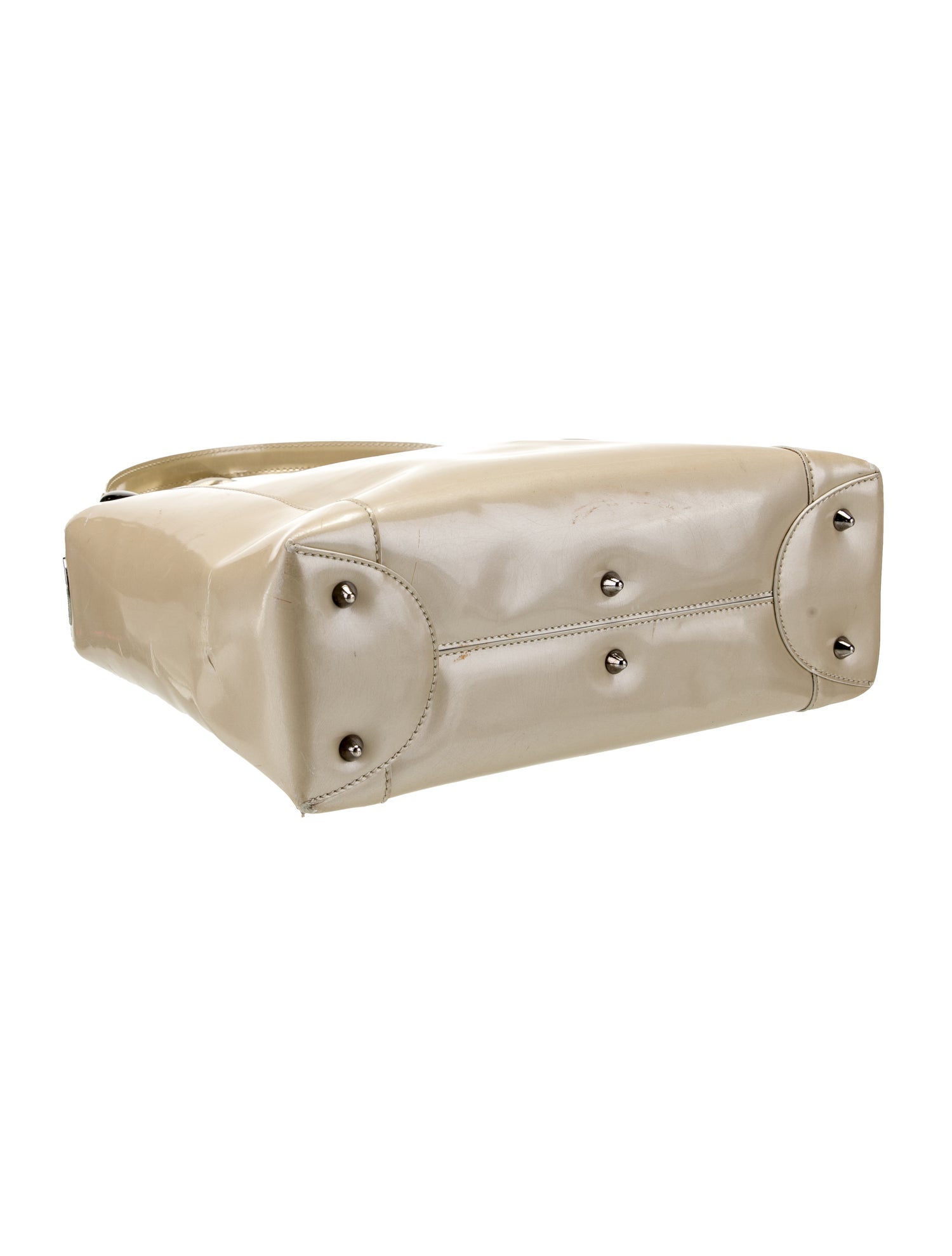 Christian Dior Patent Leather Malice Medium Vintage - Neutrals