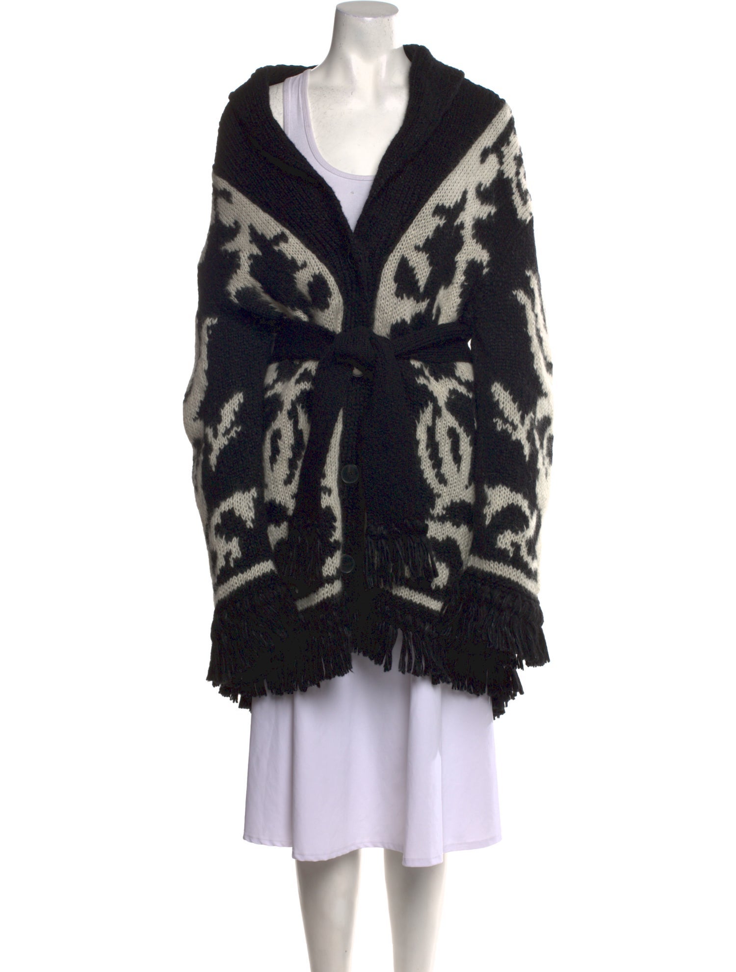 Christian Dior Alpaca Printed Sweater