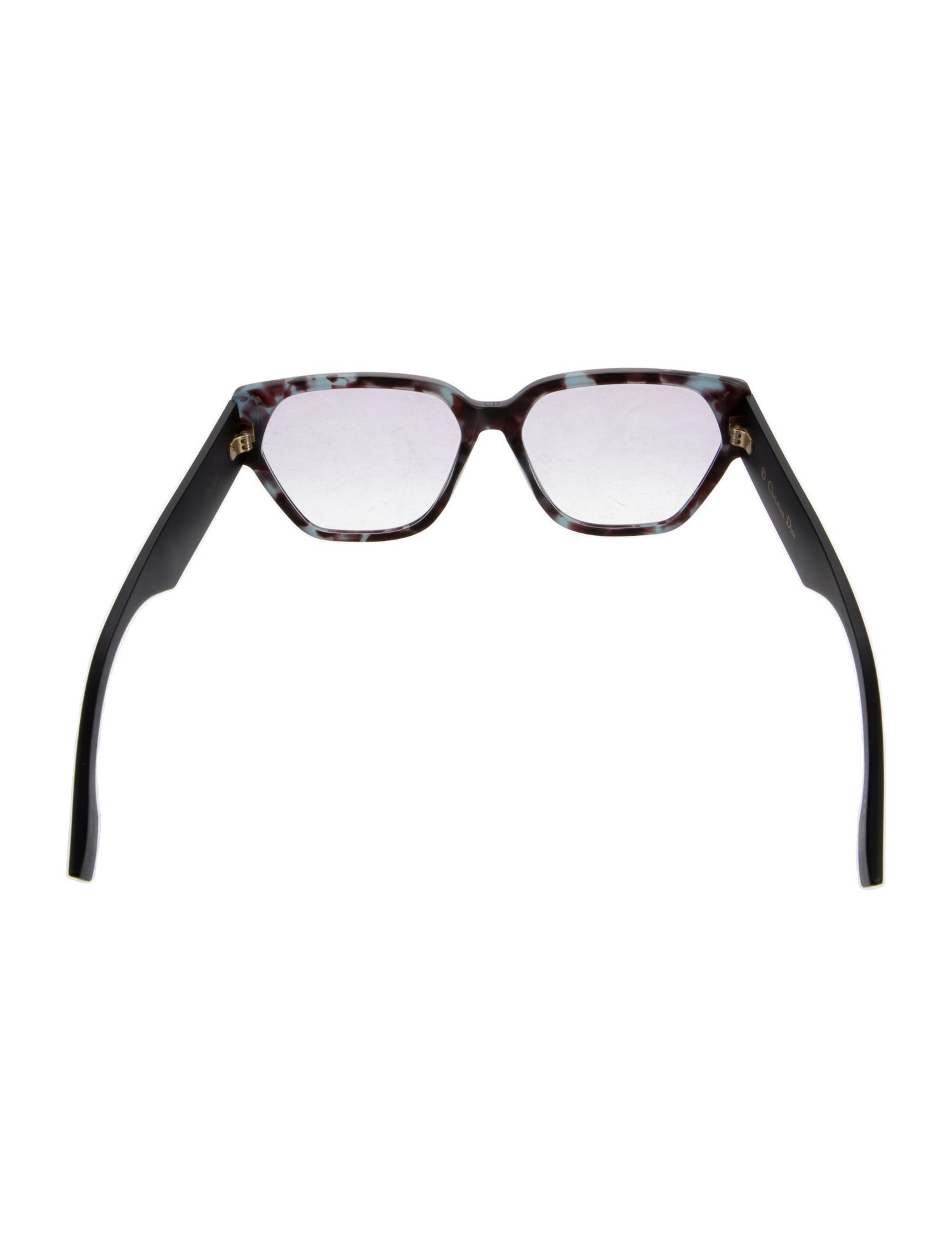 Christian Dior Cannage Pattern Oversize Sunglasses