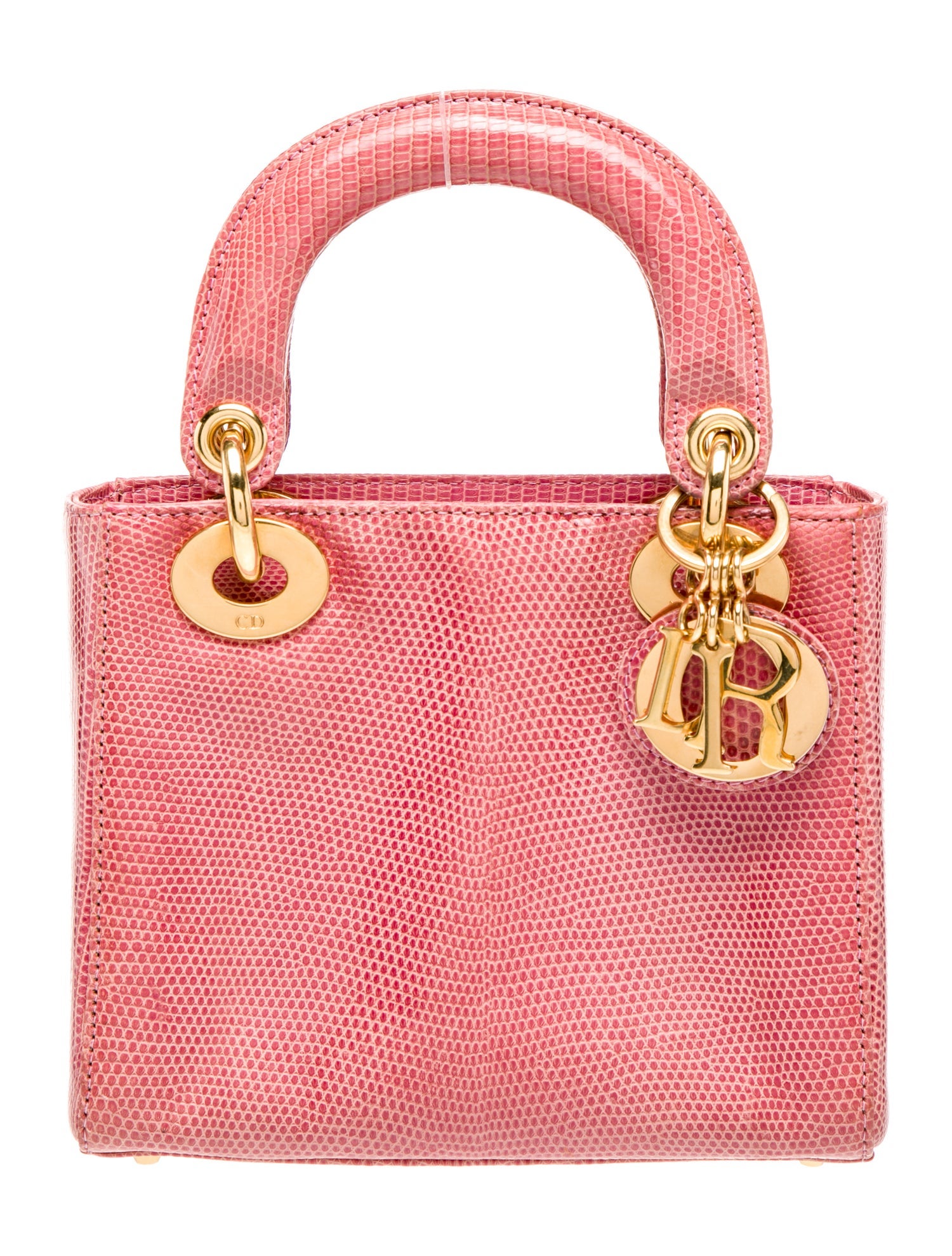Christian Dior Lizard Lady Dior Mini Vintage
