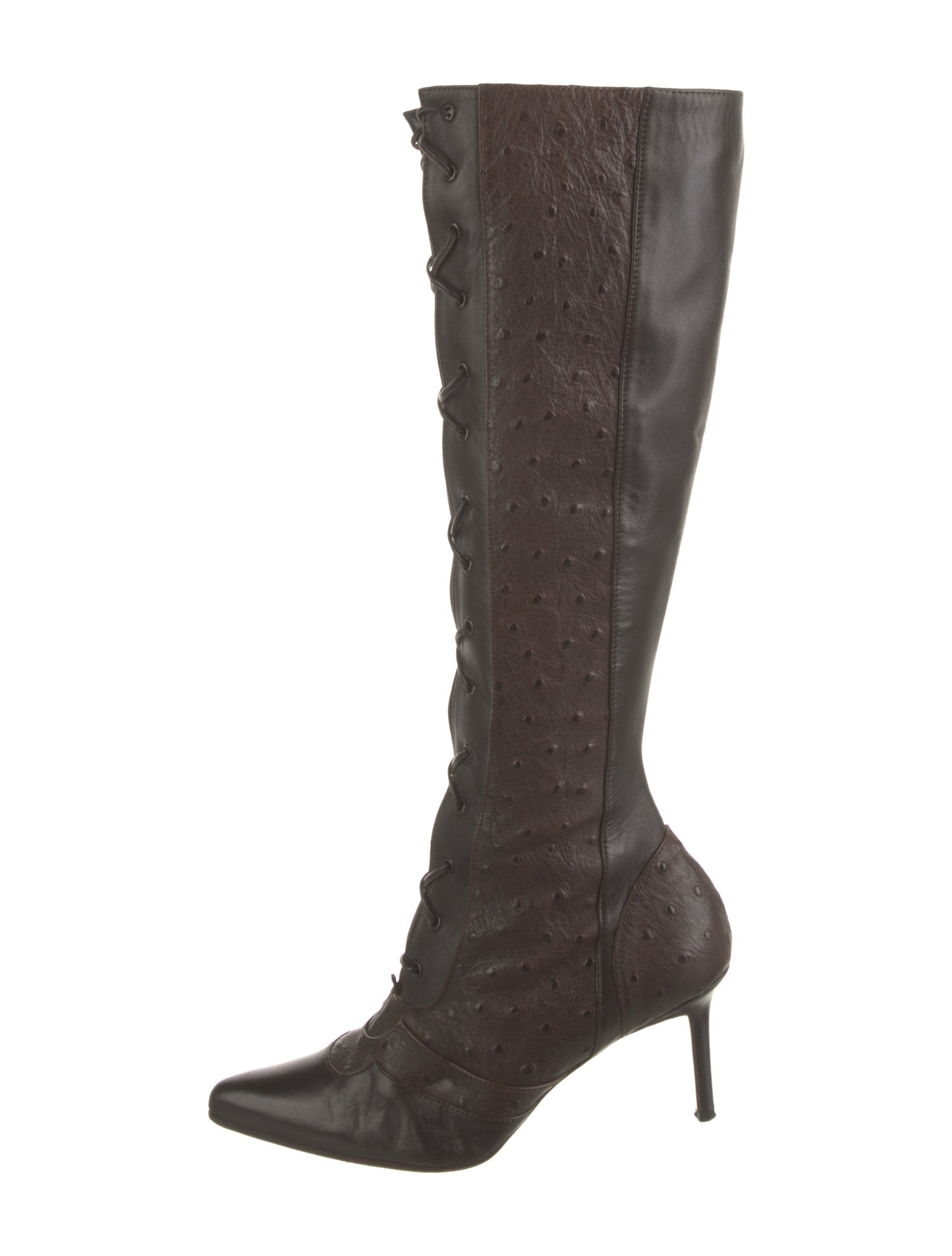 Christian Dior Vintage 2000 Lace-Up Boots