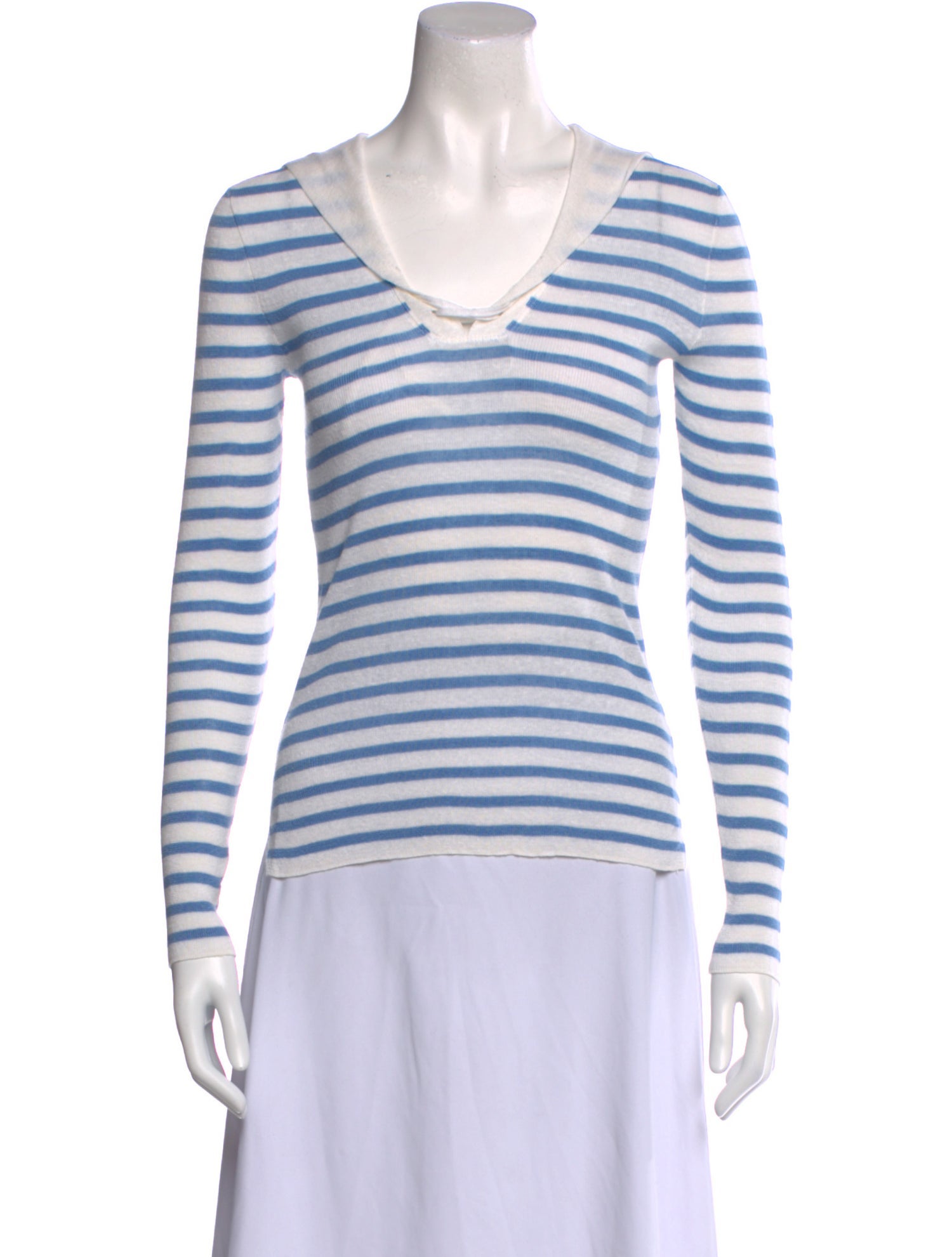 Christian Dior Linen Striped T-Shirt