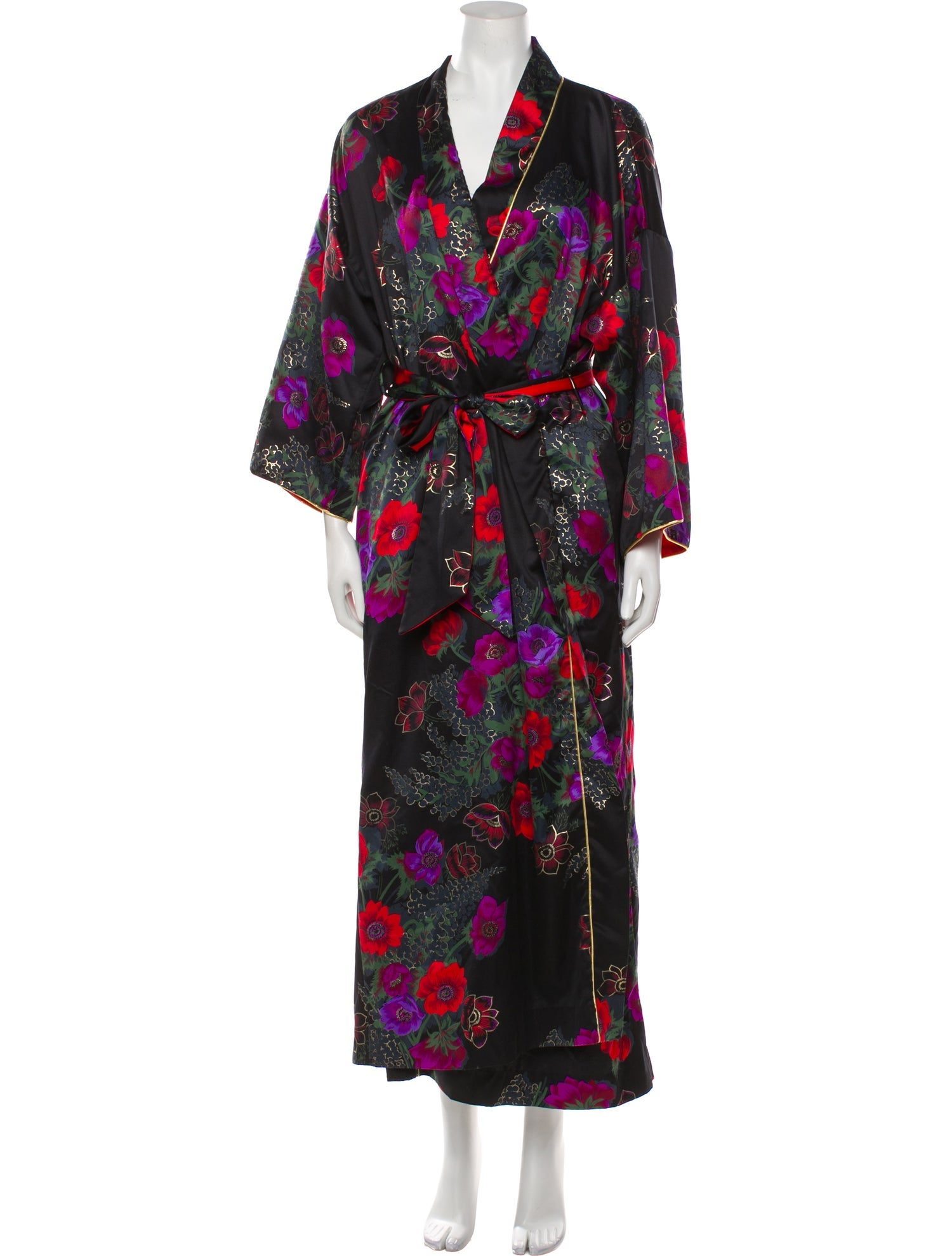 Christian Dior Floral Print Robe