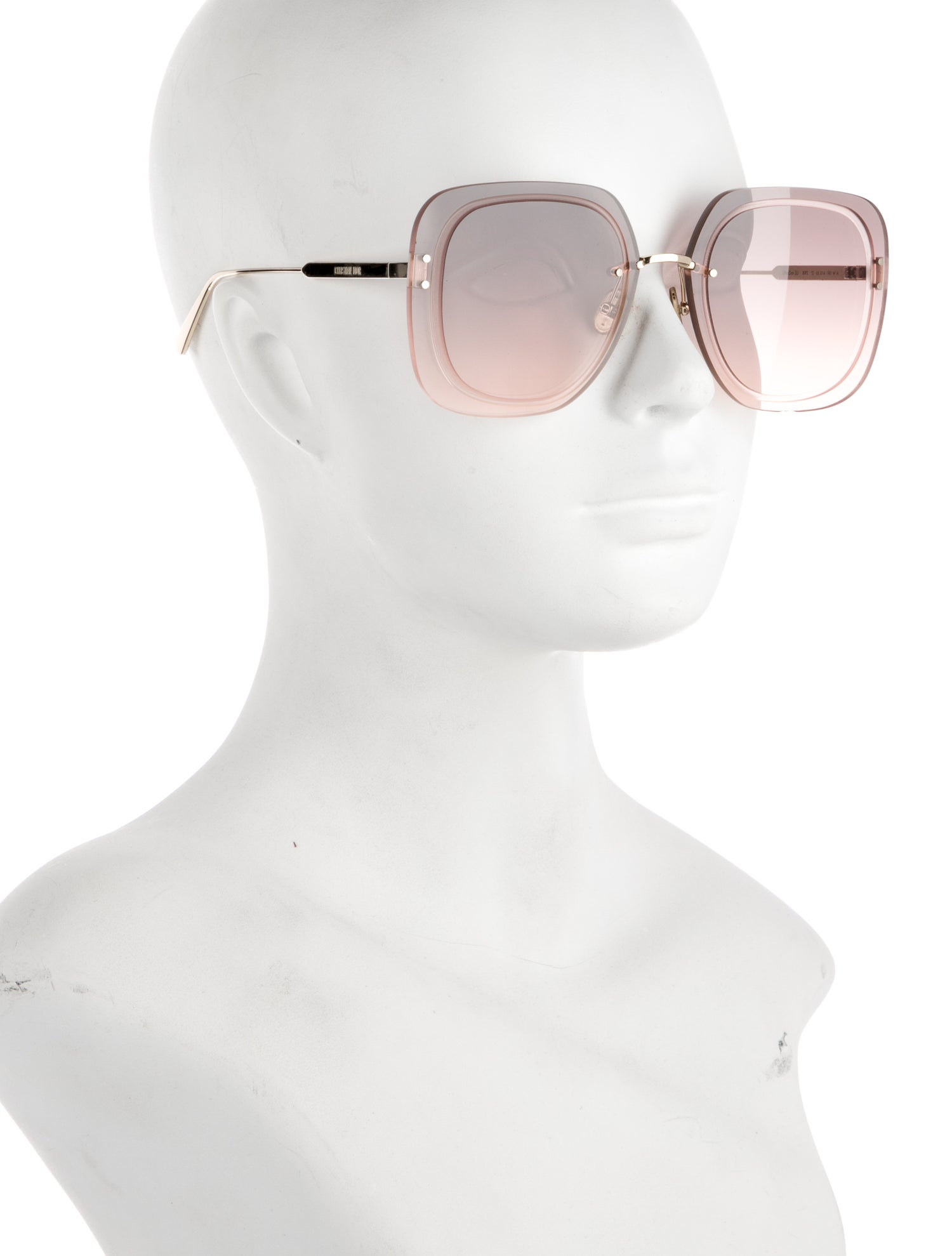 Christian Dior Oversize Gradient Sunglasses