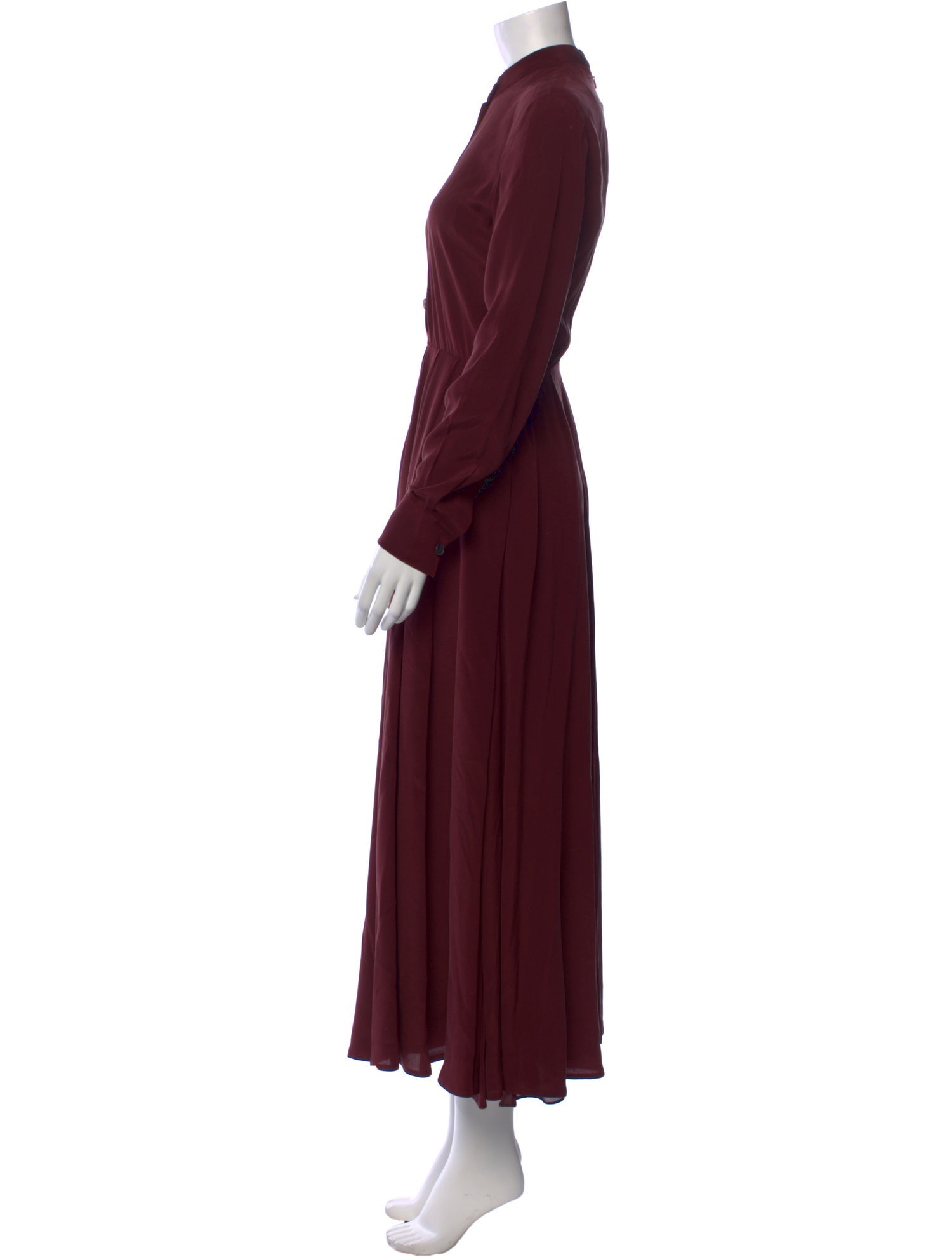 Christian Dior Mock Neck Long Dress