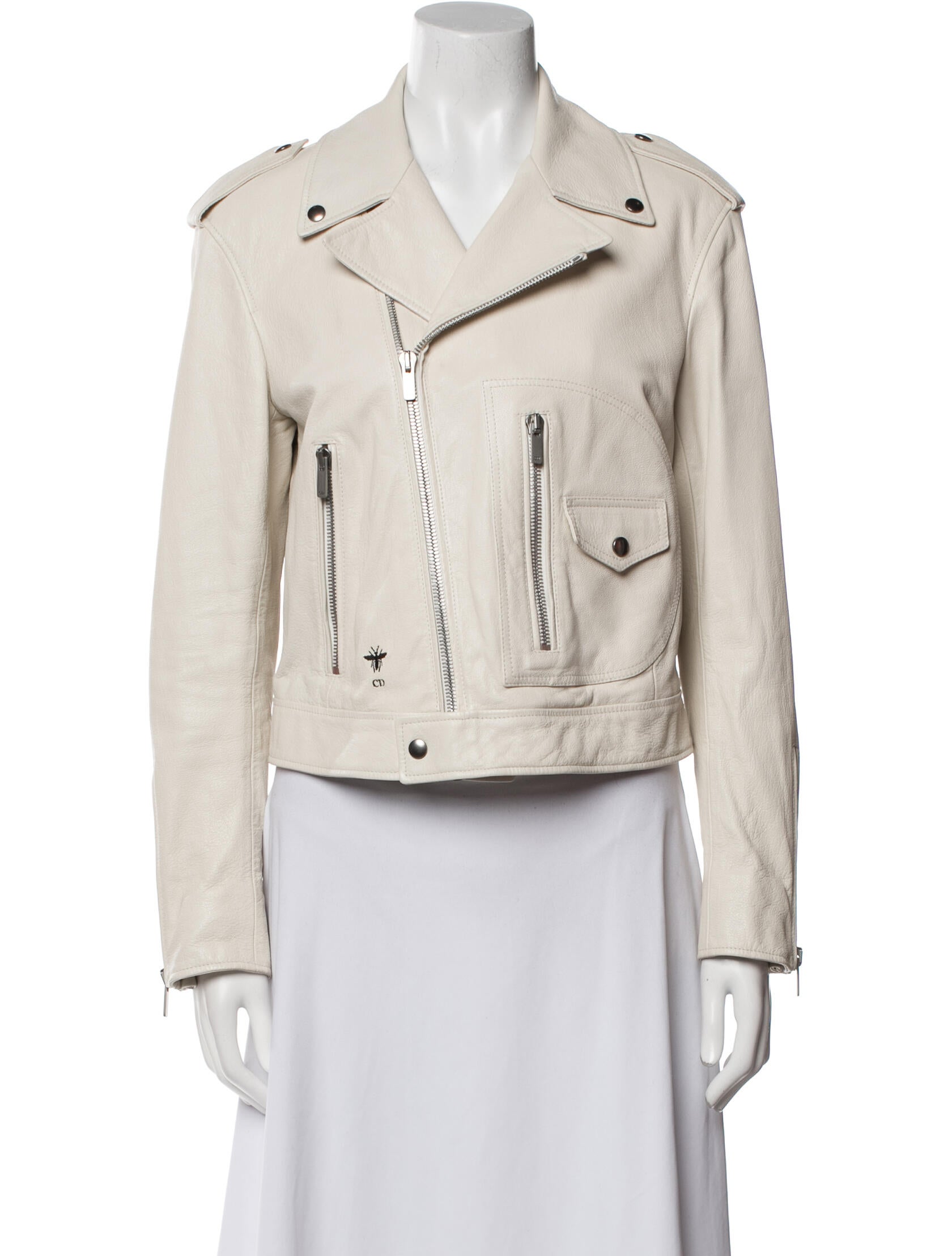 Christian Dior Leather Biker Jacket