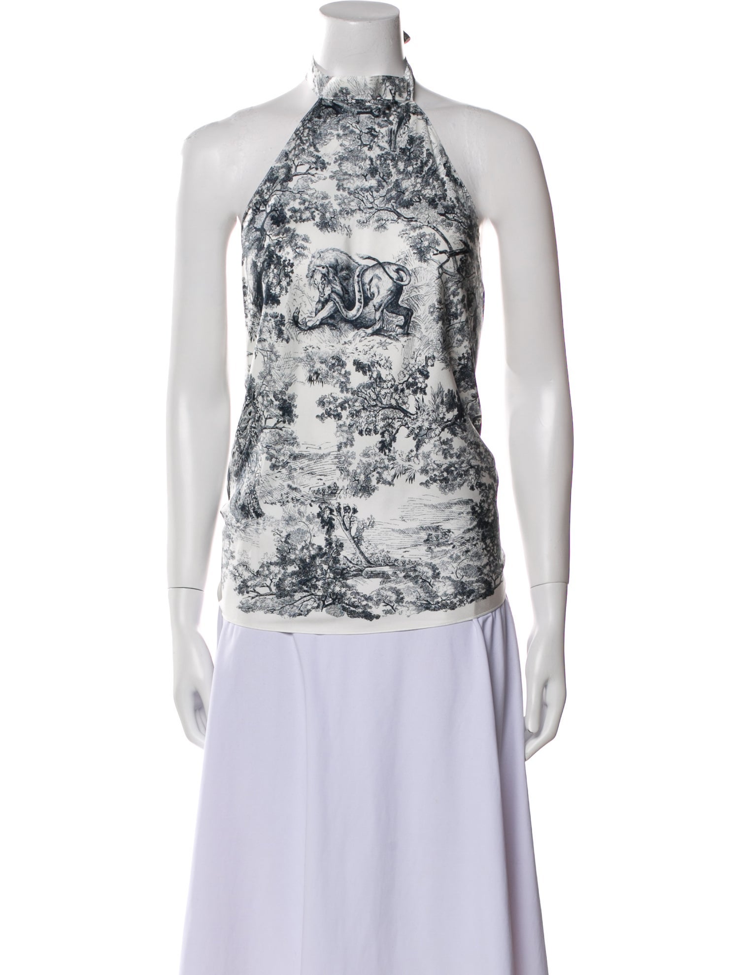 Christian Dior 2023 Silk Top w/ Tags