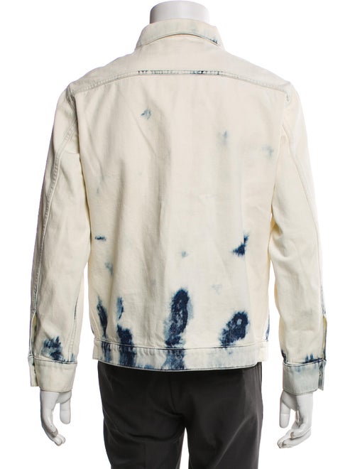 Christian Dior Tie-Dye Print Utility Jacket