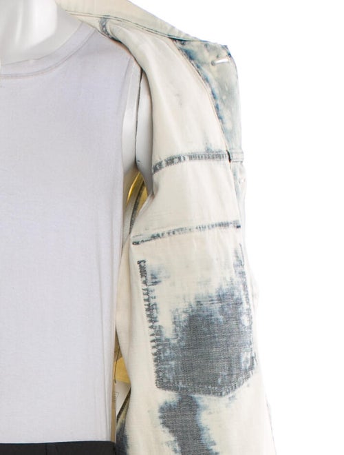 Christian Dior Tie-Dye Print Utility Jacket