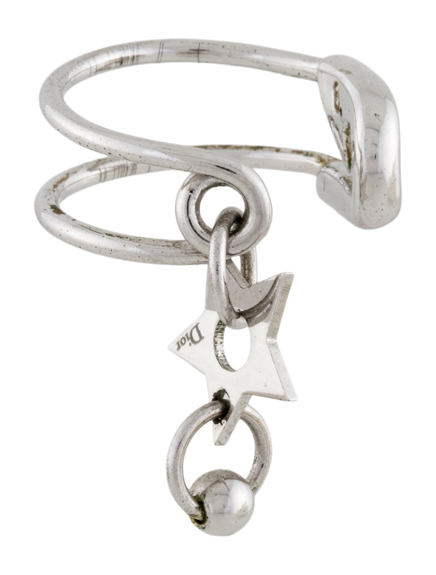 Christian Dior Safety Pin Ring