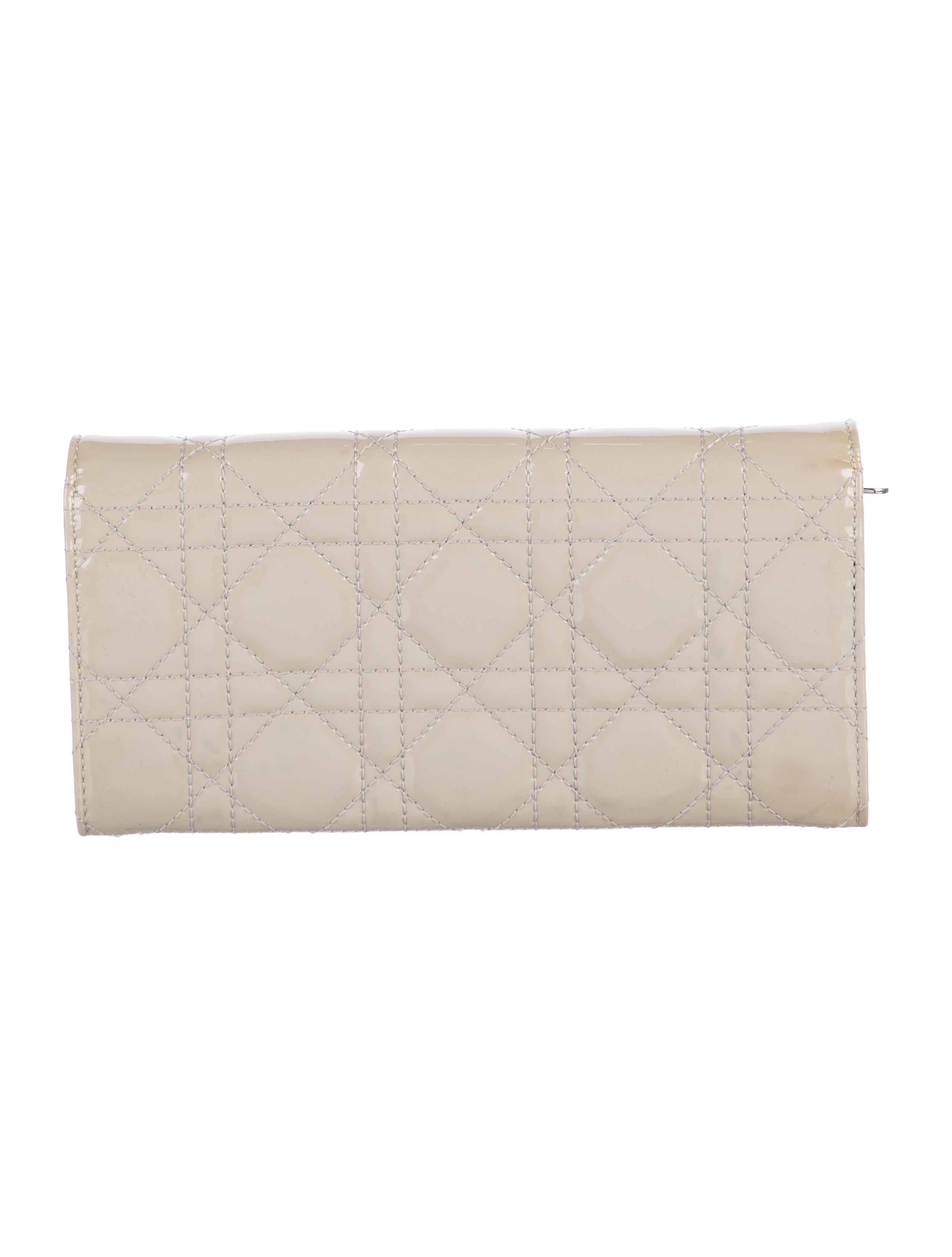 Christian Dior 2013 Lady Dior Rendez-vous Continental Wallet