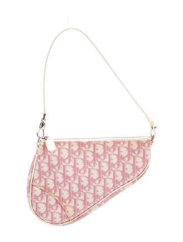 Christian Dior Shoulder Bags Diorissimo Saddle Vintage