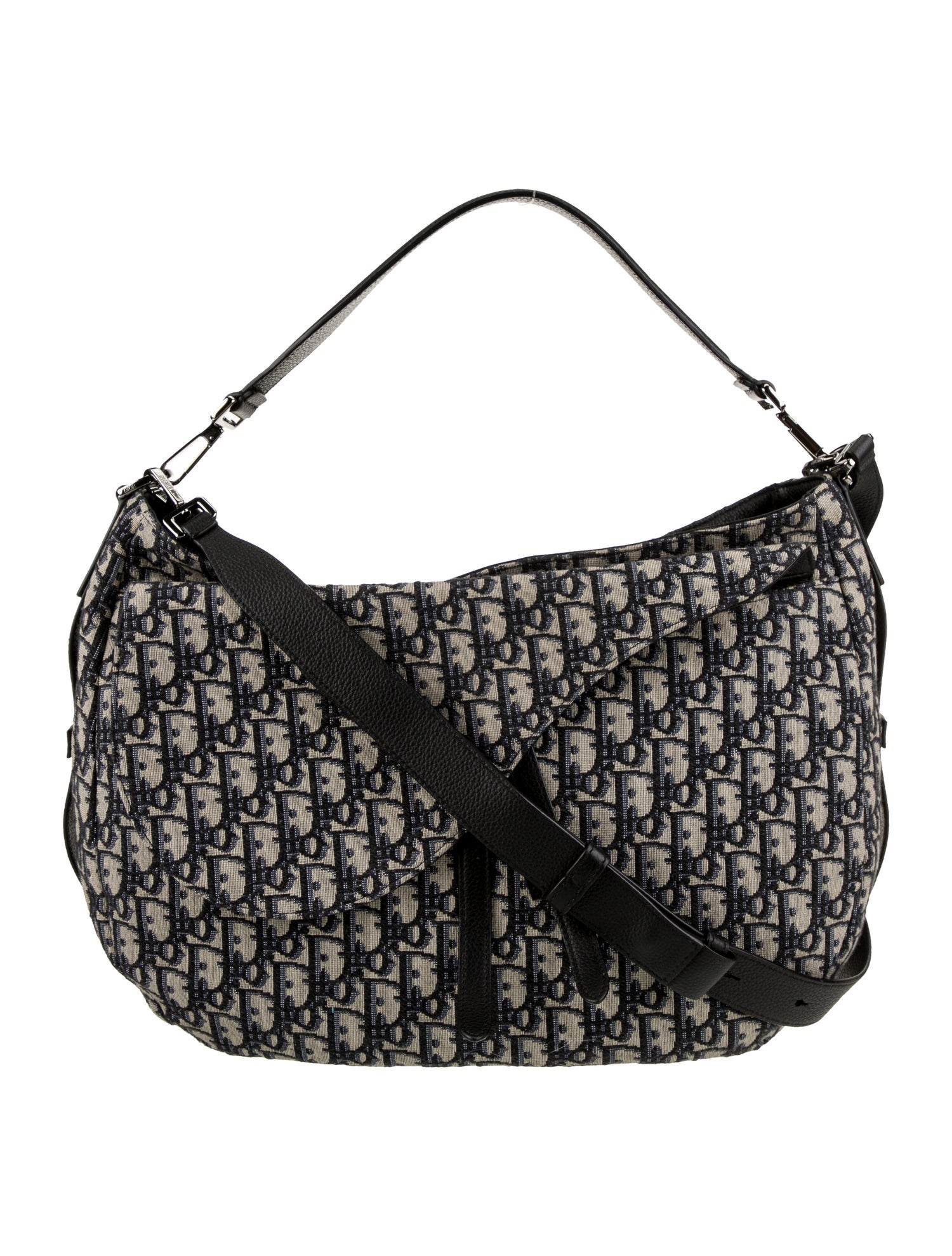 DIOR MEN Oblique Jacquard Hobo