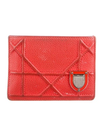 Christian Dior Diorama Card Holder Leather Card Holder